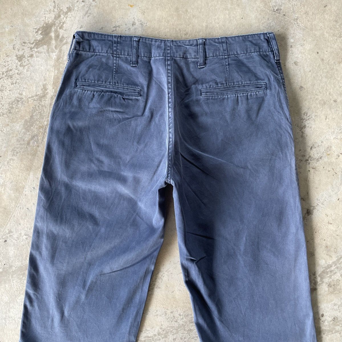 Japanese Brand W31x30💥 Vintage Back Numbers Faded Trousers Casual Pants Size US 31 - 9 Thumbnail