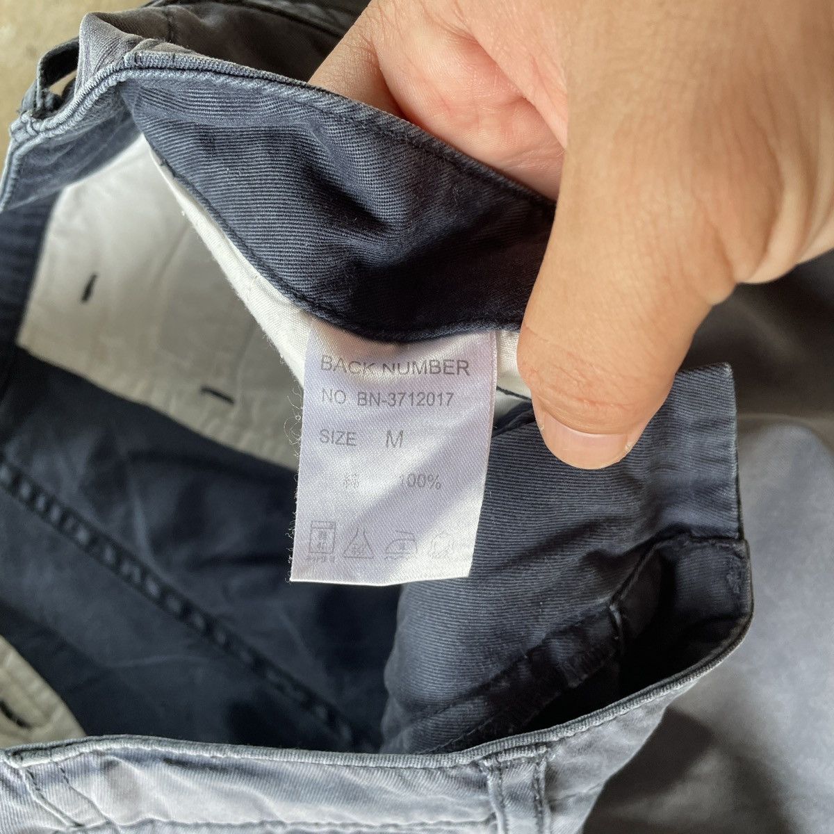 Japanese Brand W31x30💥 Vintage Back Numbers Faded Trousers Casual Pants Size US 31 - 8 Thumbnail