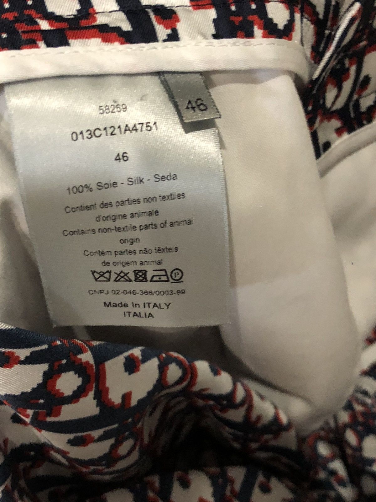 Dior Dior red white oblique shorts Size US 30 / EU 46 - 4 Thumbnail