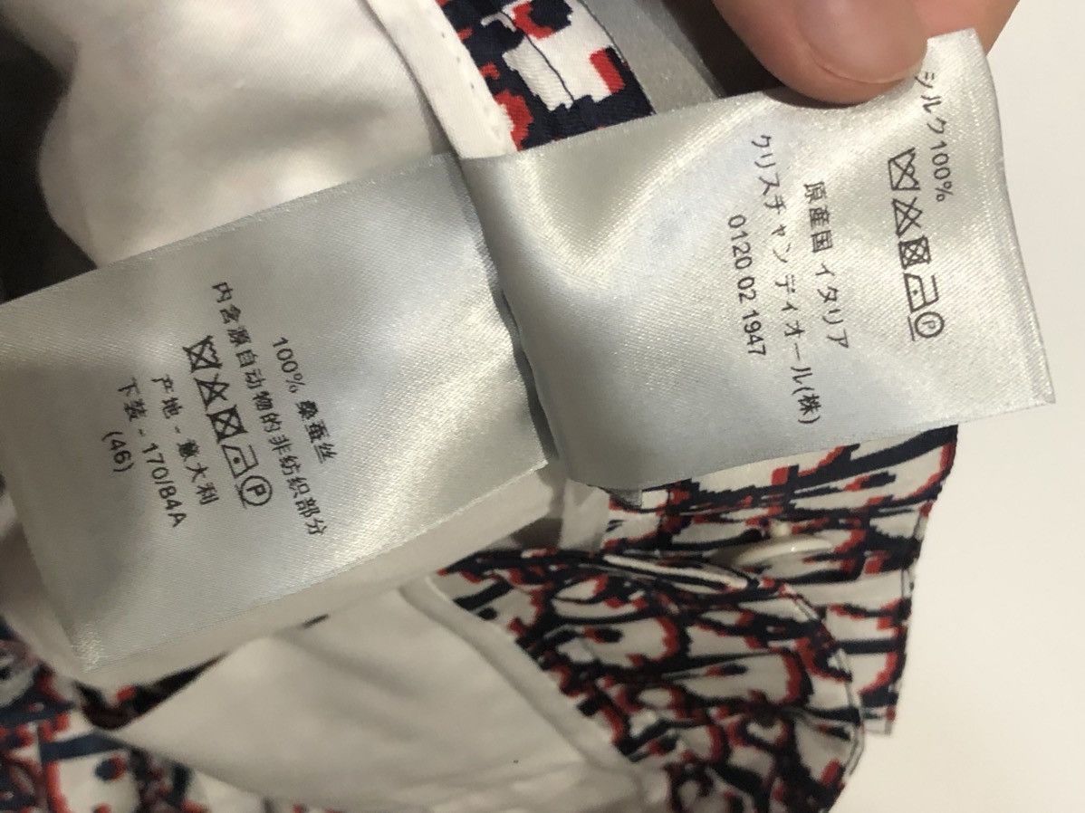 Dior Dior red white oblique shorts Size US 30 / EU 46 - 5 Thumbnail