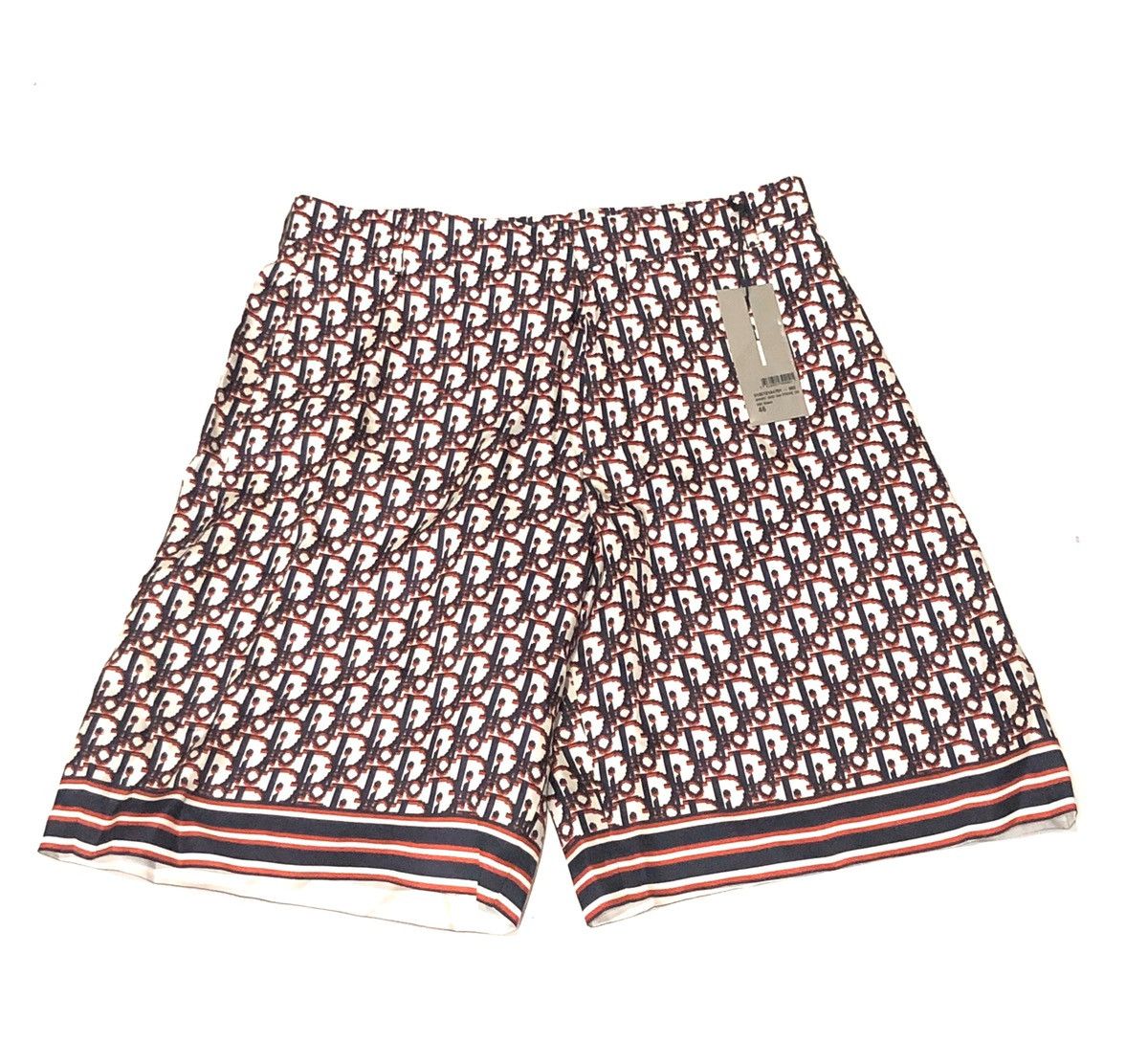 Dior Dior red white oblique shorts Size US 30 / EU 46 - 1 Thumbnail