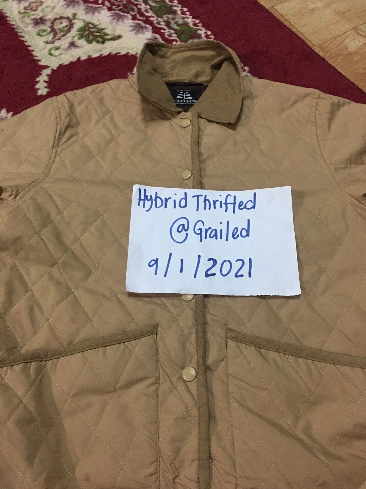 Japanese Brand CAPISCO COMPILATION OF PERSON’S QUILTED JACKET Size US M / EU 48-50 / 2 - 17 Thumbnail