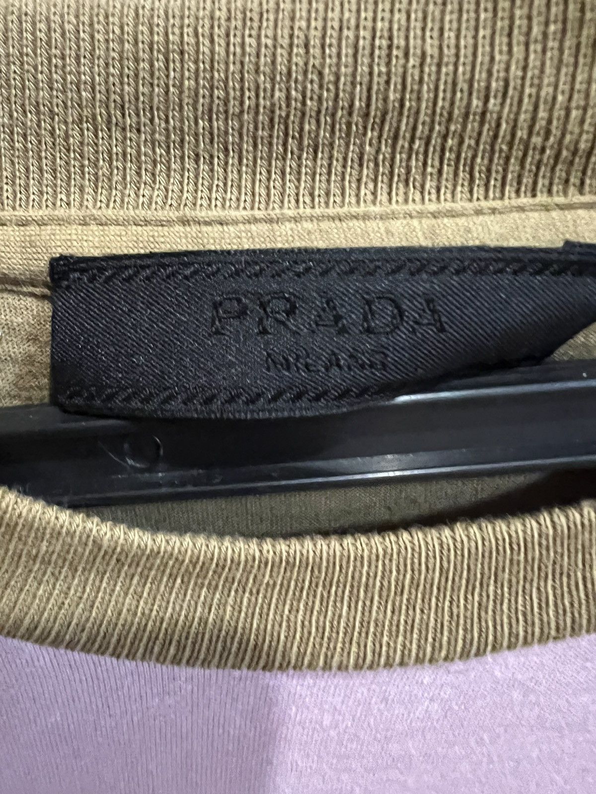 Prada Panel color block triangle logo tee Size US L / EU 52-54 / 3 - 4 Thumbnail