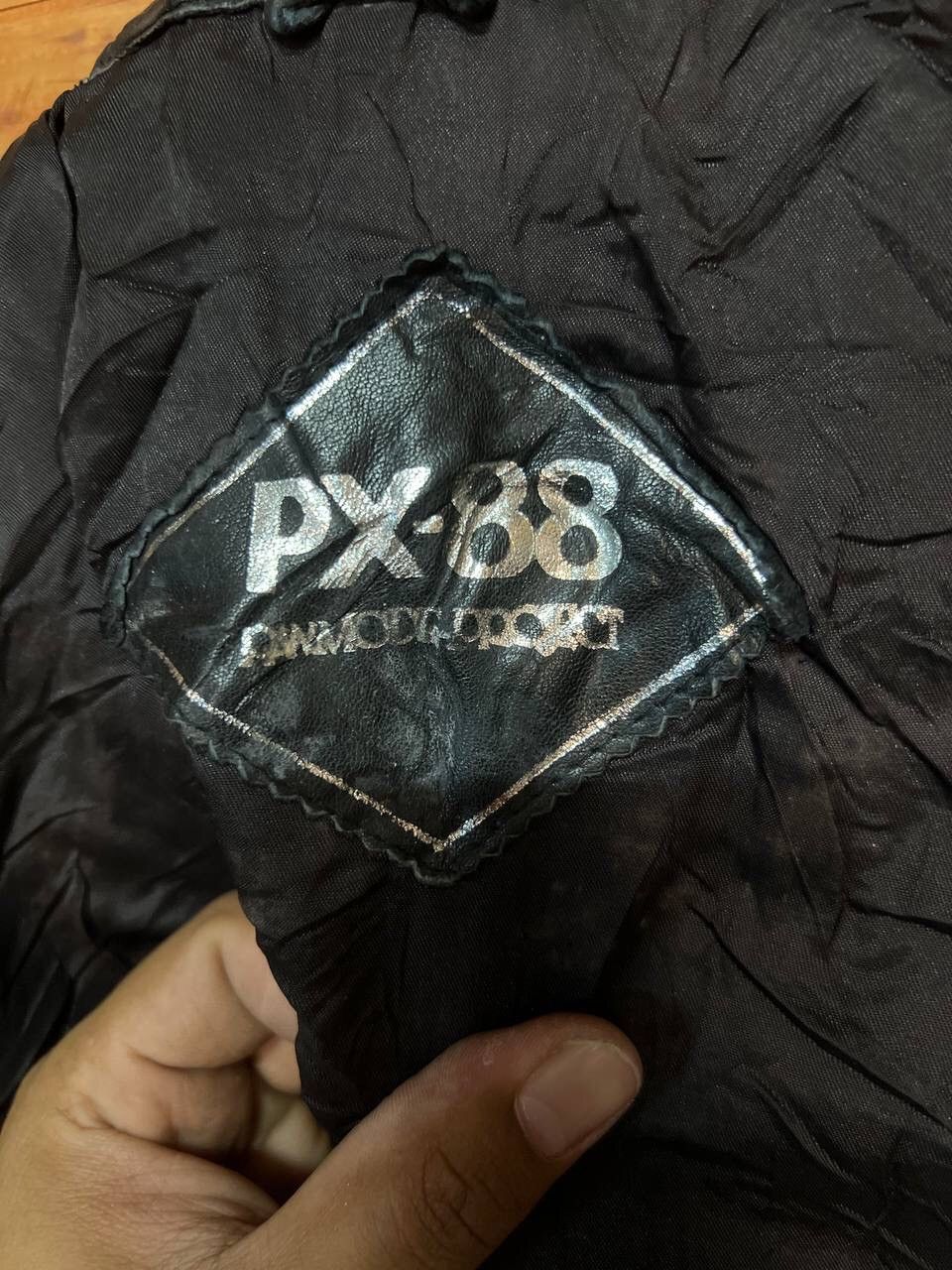Genuine Leather LEATHER JACKET X SEDITIONERIES PUNK STYLE ZIPPER JACKET Size US S / EU 44-46 / 1 - 12 Thumbnail