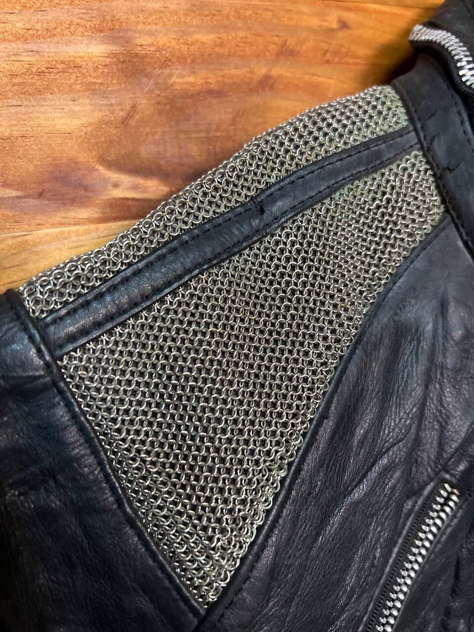 Genuine Leather LEATHER JACKET X SEDITIONERIES PUNK STYLE ZIPPER JACKET Size US S / EU 44-46 / 1 - 6 Thumbnail
