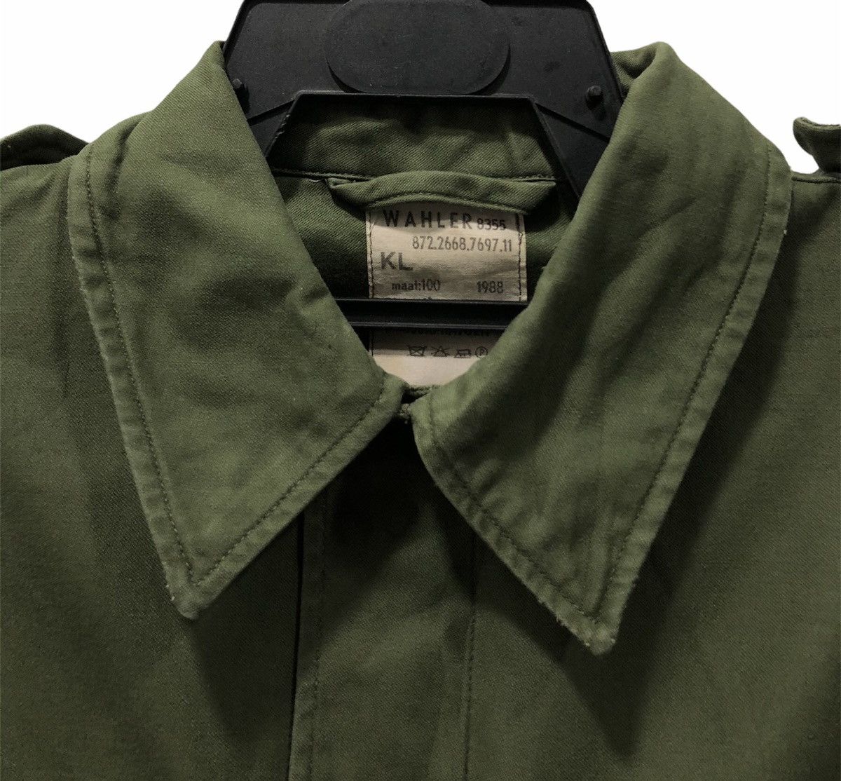Vintage Vintage WAHLER Army JACKET Size US M / EU 48-50 / 2 - 3 Thumbnail