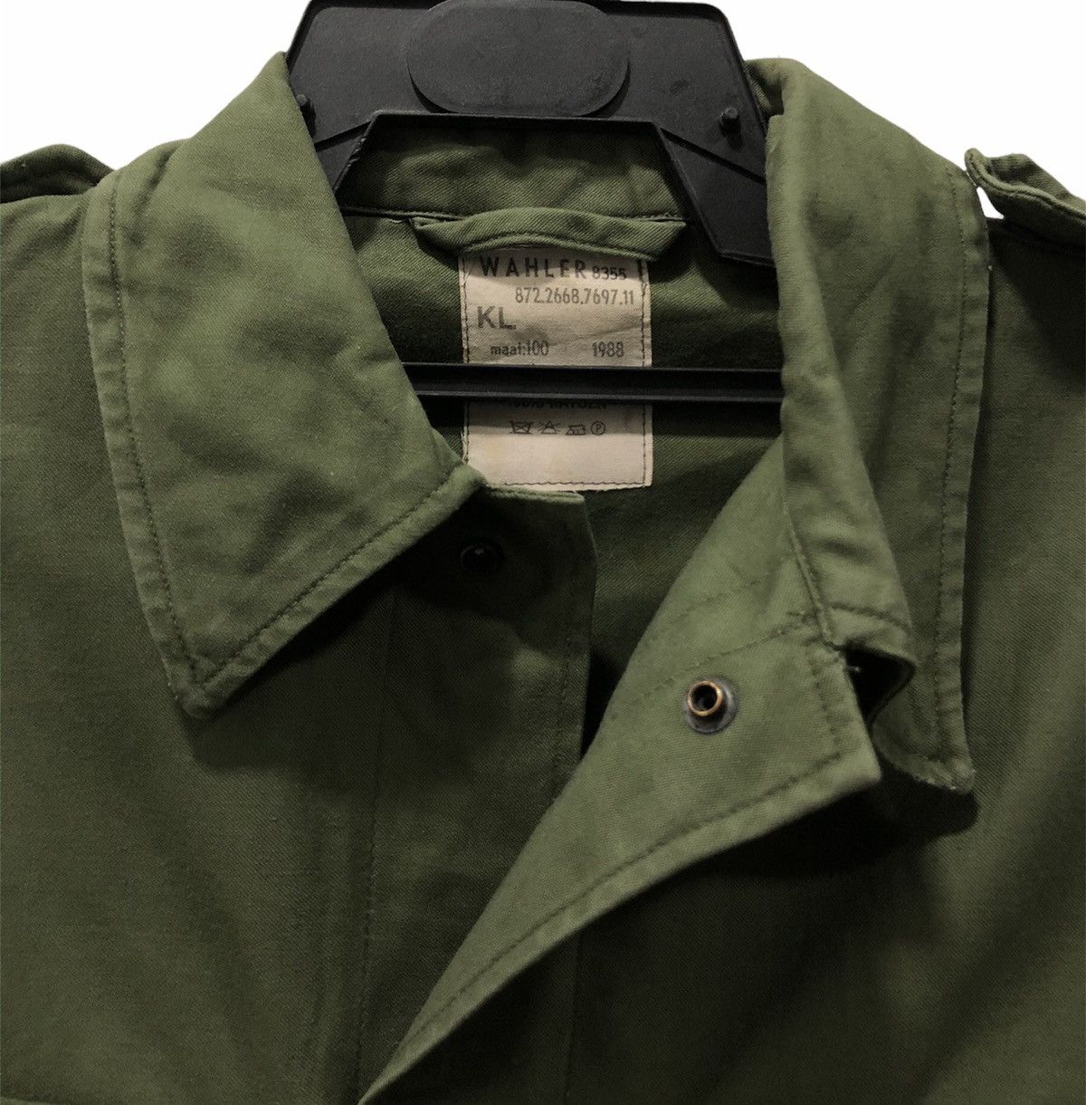 Vintage Vintage WAHLER Army JACKET Size US M / EU 48-50 / 2 - 4 Thumbnail