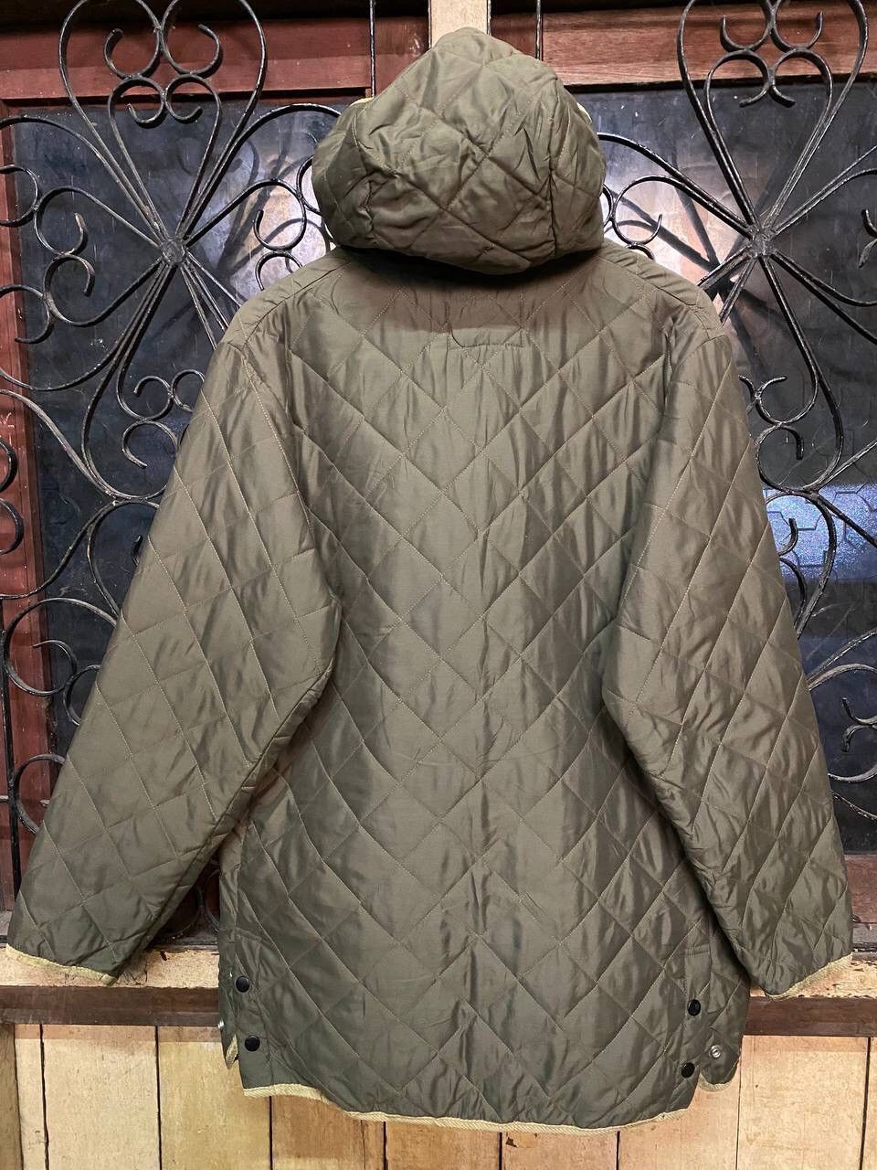 Japanese Brand GLENFALLS HOODED QUILTED JACKET Size US L / EU 52-54 / 3 - 11 Thumbnail