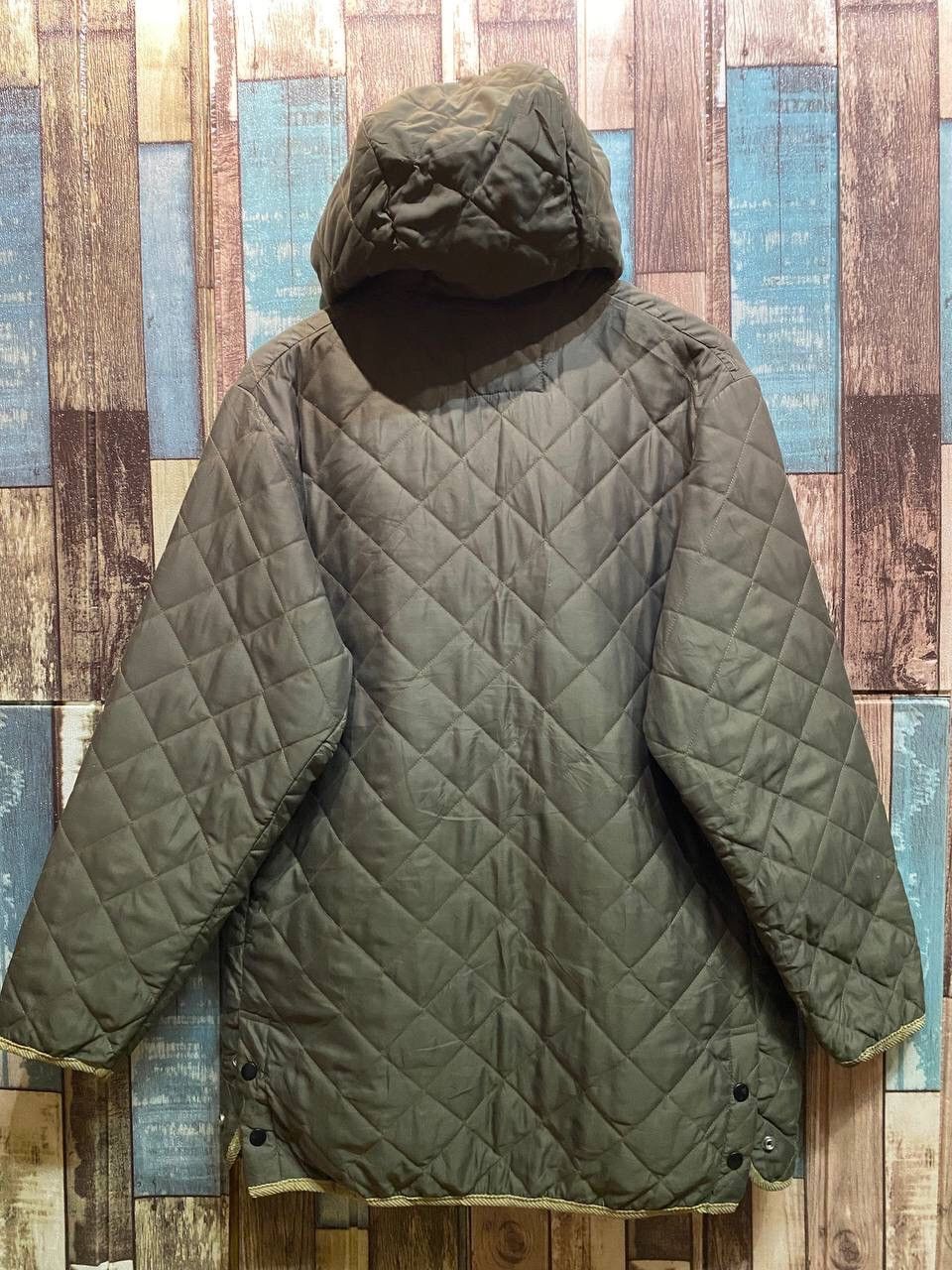 Japanese Brand GLENFALLS HOODED QUILTED JACKET Size US L / EU 52-54 / 3 - 7 Thumbnail