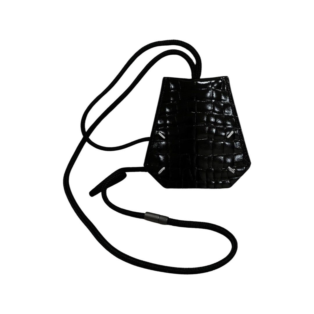 Maison Margiela Black croc lanyard Size ONE SIZE - 1 Thumbnail
