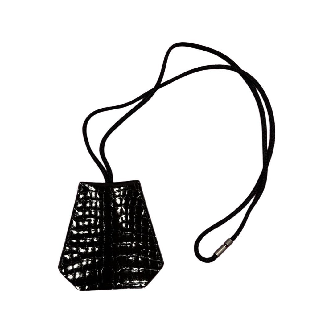 Maison Margiela Black croc lanyard Size ONE SIZE - 2 Thumbnail