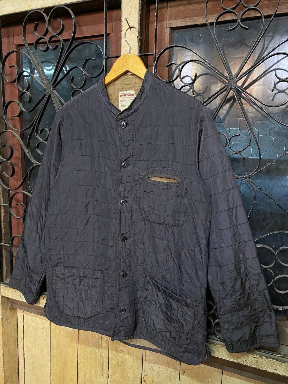 Japanese Brand VINTAGE BARTACK QUILTED JACKET Size US M / EU 48-50 / 2 - 6 Thumbnail