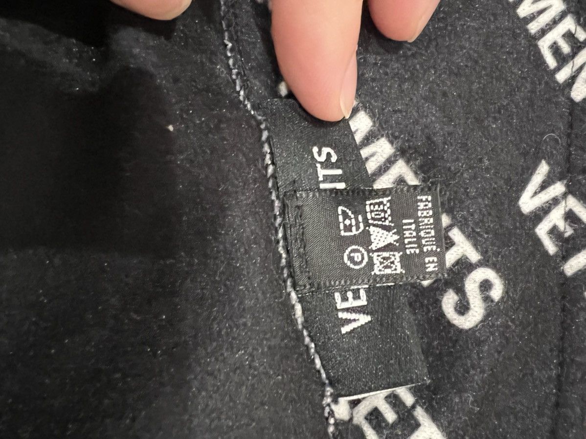 Vetements All over logo scarf bandana Size ONE SIZE - 4 Thumbnail