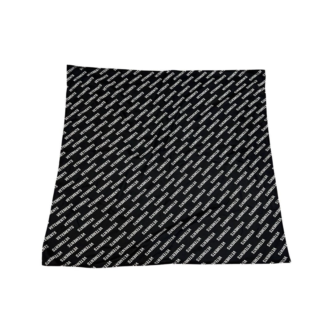 Vetements All over logo scarf bandana Size ONE SIZE - 1 Thumbnail