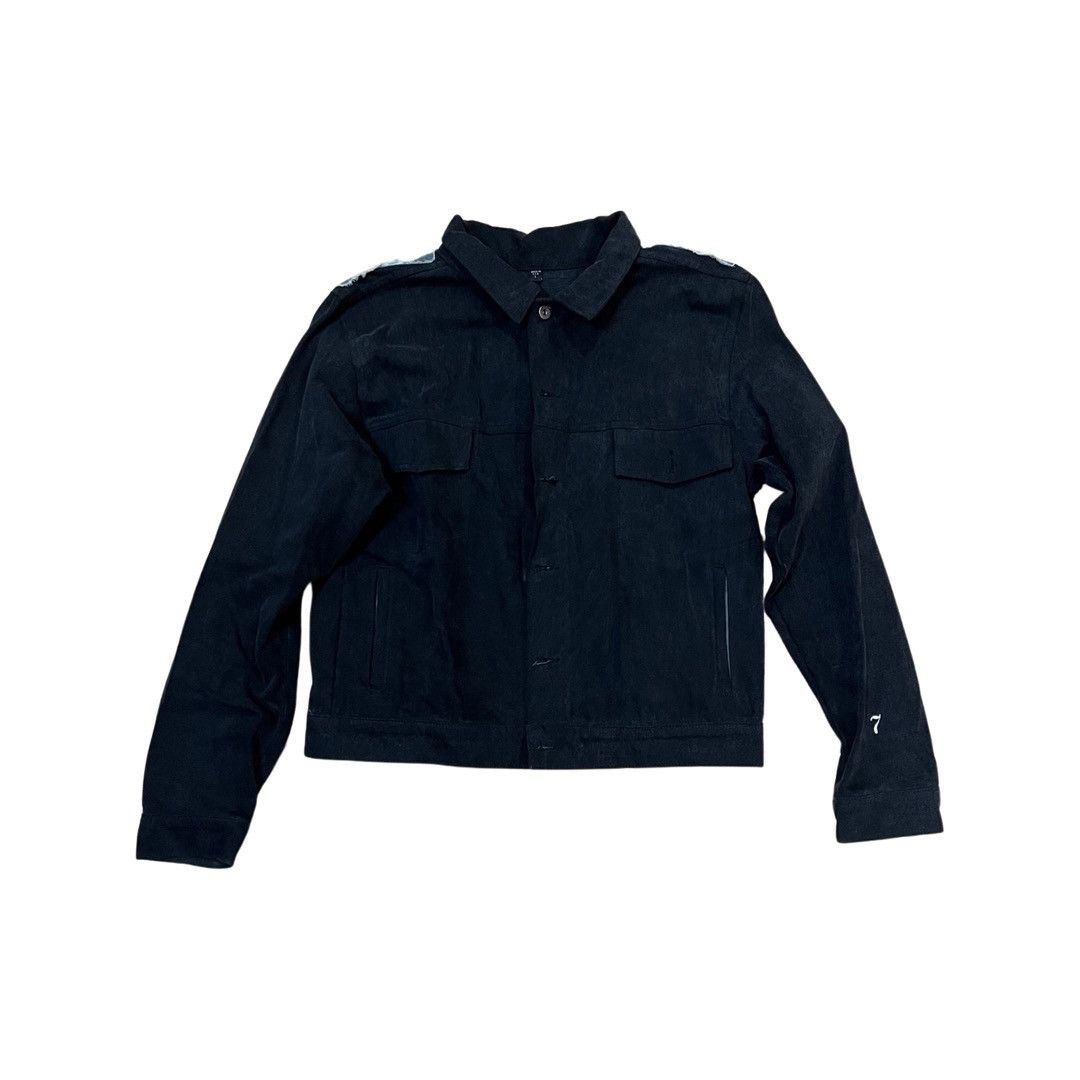 Gianni Mora Sample hand painted denim jacket Size US L / EU 52-54 / 3 - 2 Thumbnail