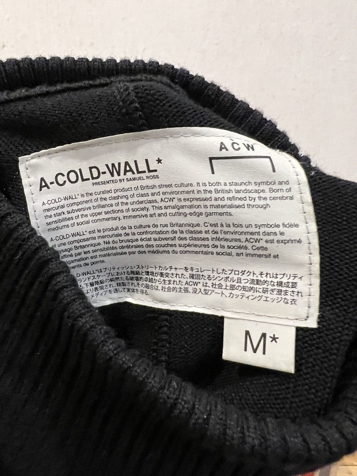 A-COLD-WALL* Turtle neck sweater Size US M / EU 48-50 / 2 - 4 Thumbnail