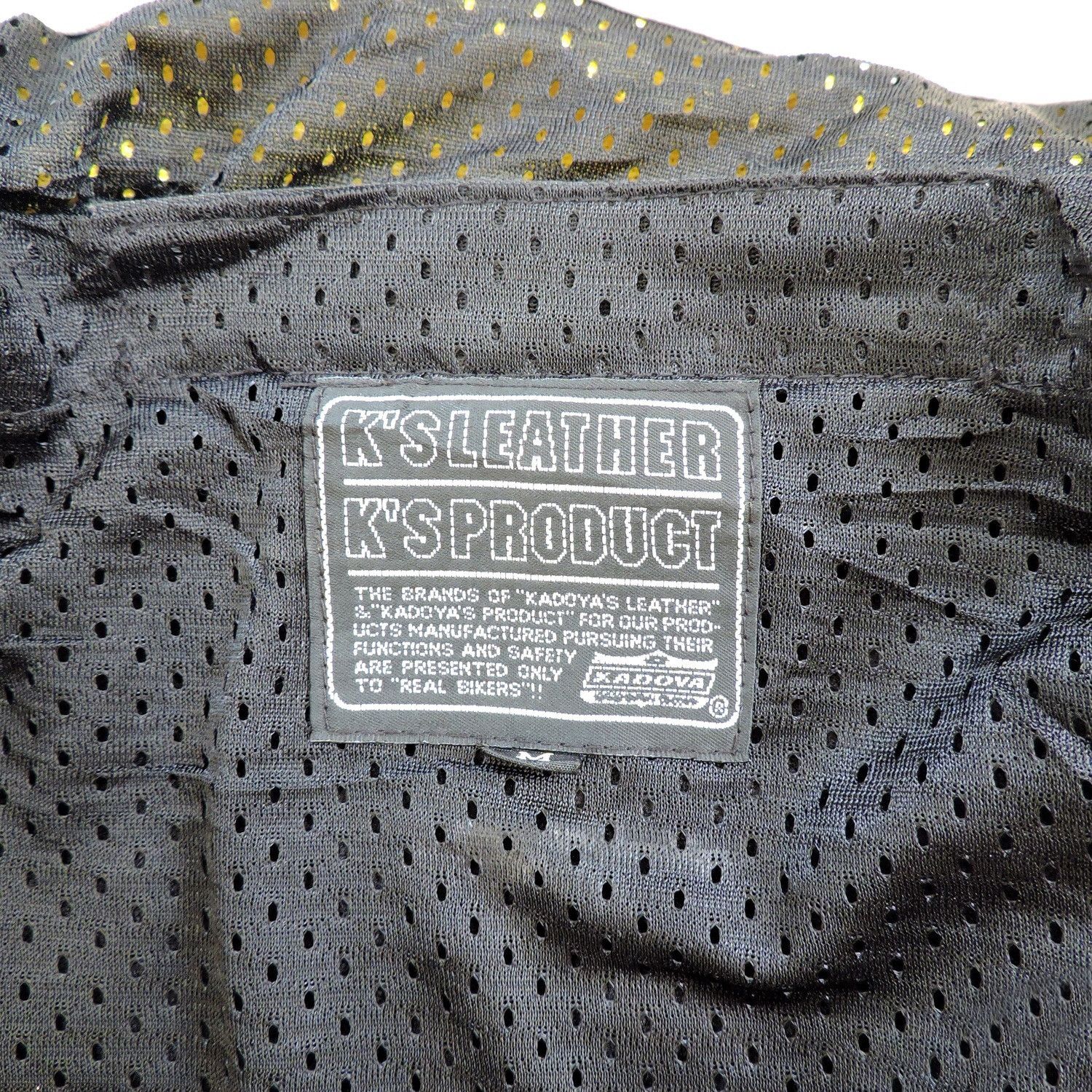 Japanese Brand × Sports Specialties K'S Learher Product Clash King 7 Mesh Jacket by Kadoya Size US M / EU 48-50 / 2 - 4 Thumbnail
