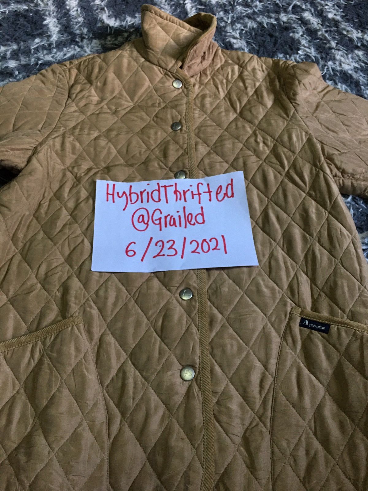 Aquascutum Vintage Aquascutum Diamond Quilted Jacket Size US S / EU 44-46 / 1 - 14 Thumbnail