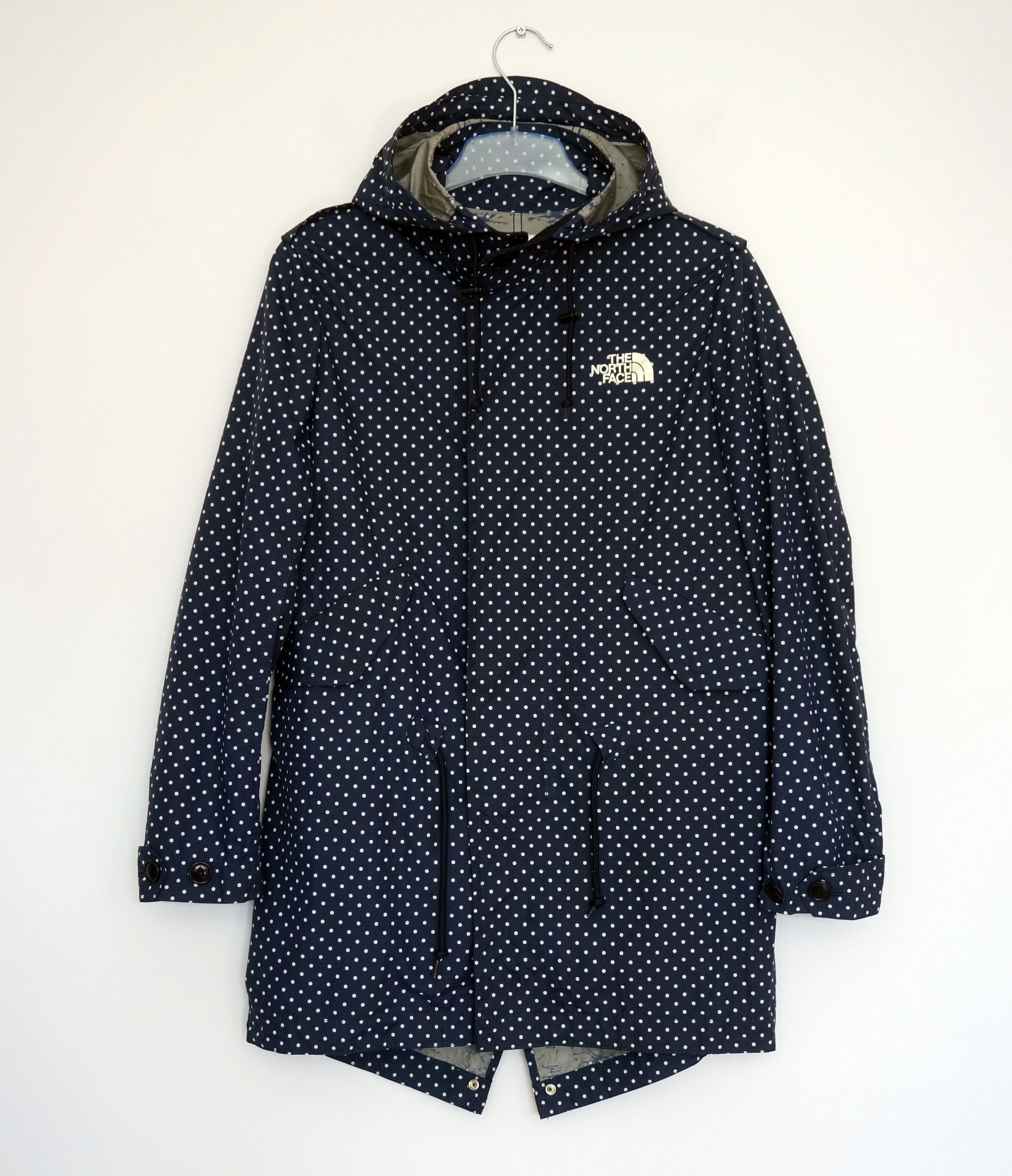 Comme des Garcons Junya Watanabe The North Face Polka Dot Navy Dotted Light Jacket Grailed