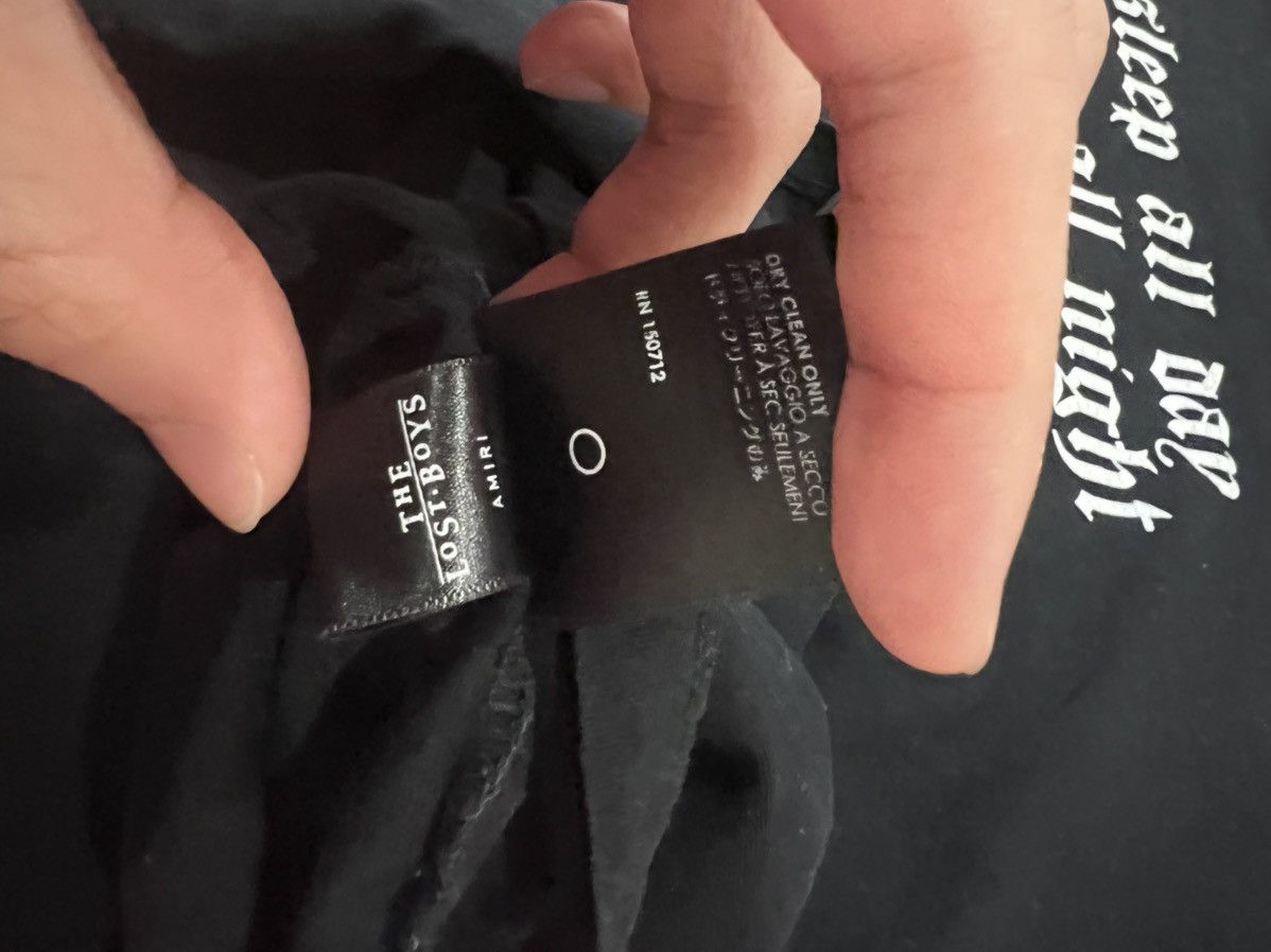 Amiri Lost boys sleep all day tee Size US S / EU 44-46 / 1 - 7 Thumbnail