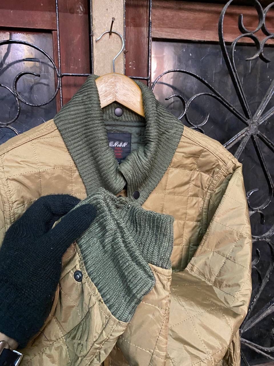 Japanese Brand ENJOY FACTORY JAPAN PRODUCT QUILTED JACKET Size US L / EU 52-54 / 3 - 4 Thumbnail