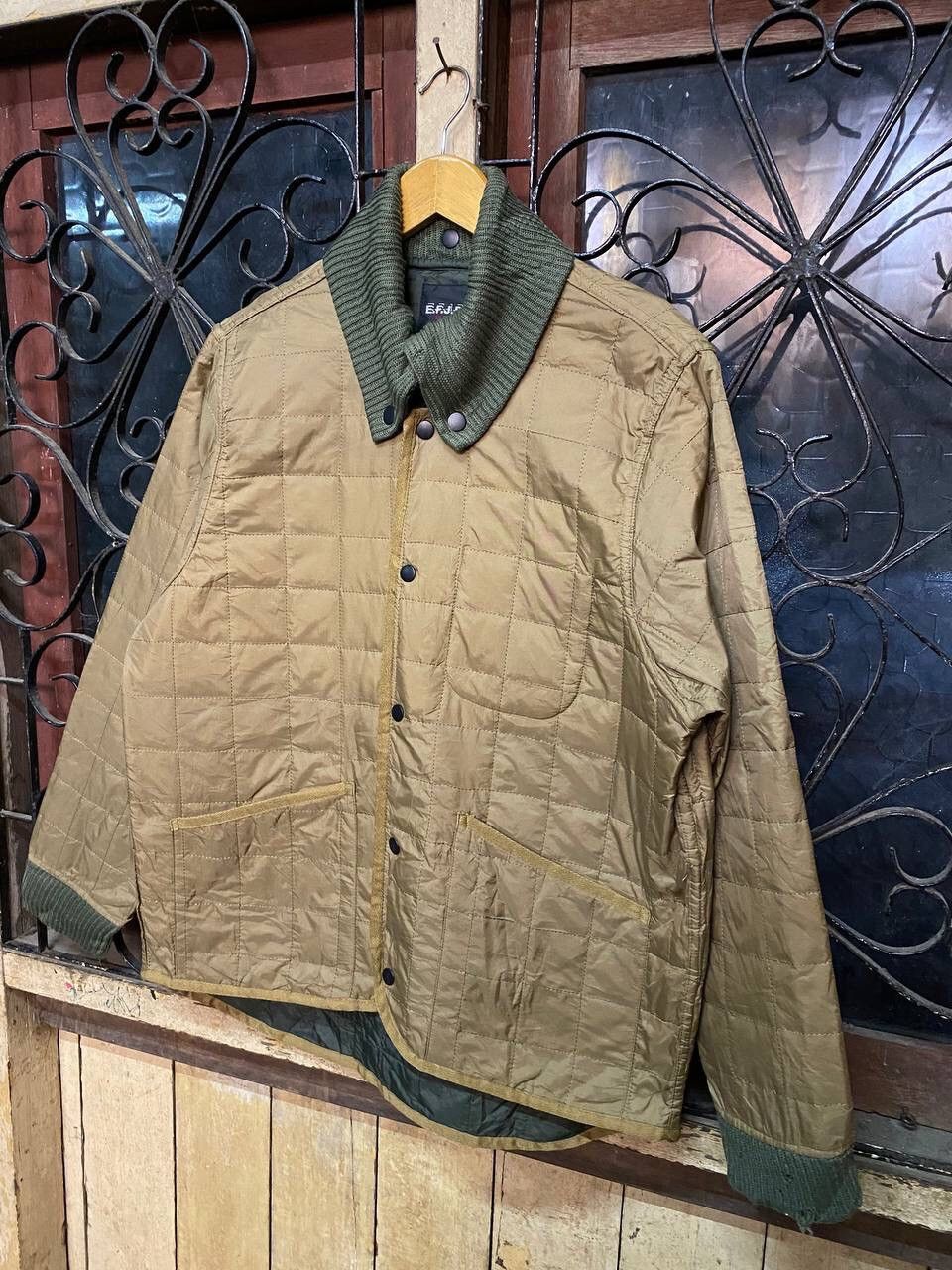Japanese Brand ENJOY FACTORY JAPAN PRODUCT QUILTED JACKET Size US L / EU 52-54 / 3 - 3 Thumbnail