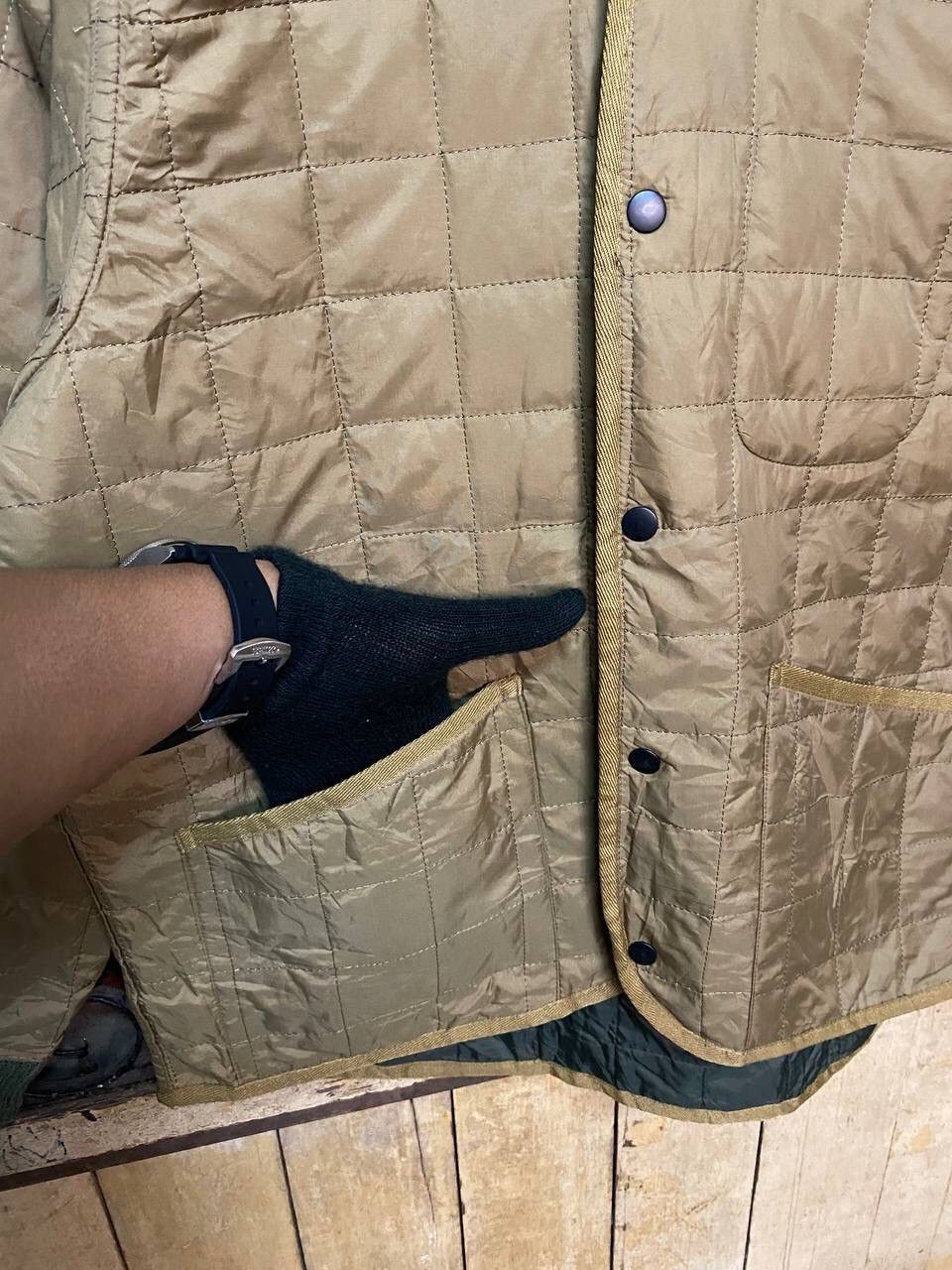 Japanese Brand ENJOY FACTORY JAPAN PRODUCT QUILTED JACKET Size US L / EU 52-54 / 3 - 5 Thumbnail