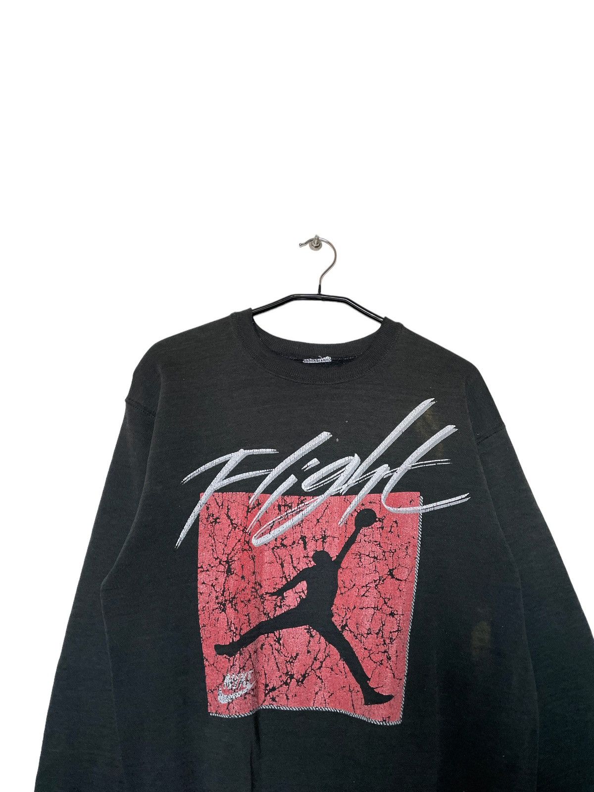 Jordan Brand VINTAGE JORDAN RETRO SWEATSHIRT BIG LOGO Size US M / EU 48-50 / 2 - 2 Thumbnail