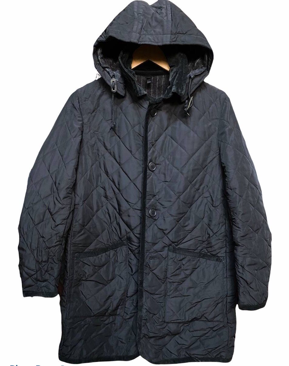 Japanese Brand LIMITED EDITION QUILTED HOODED JACKET Size US S / EU 44-46 / 1 - 1 Thumbnail