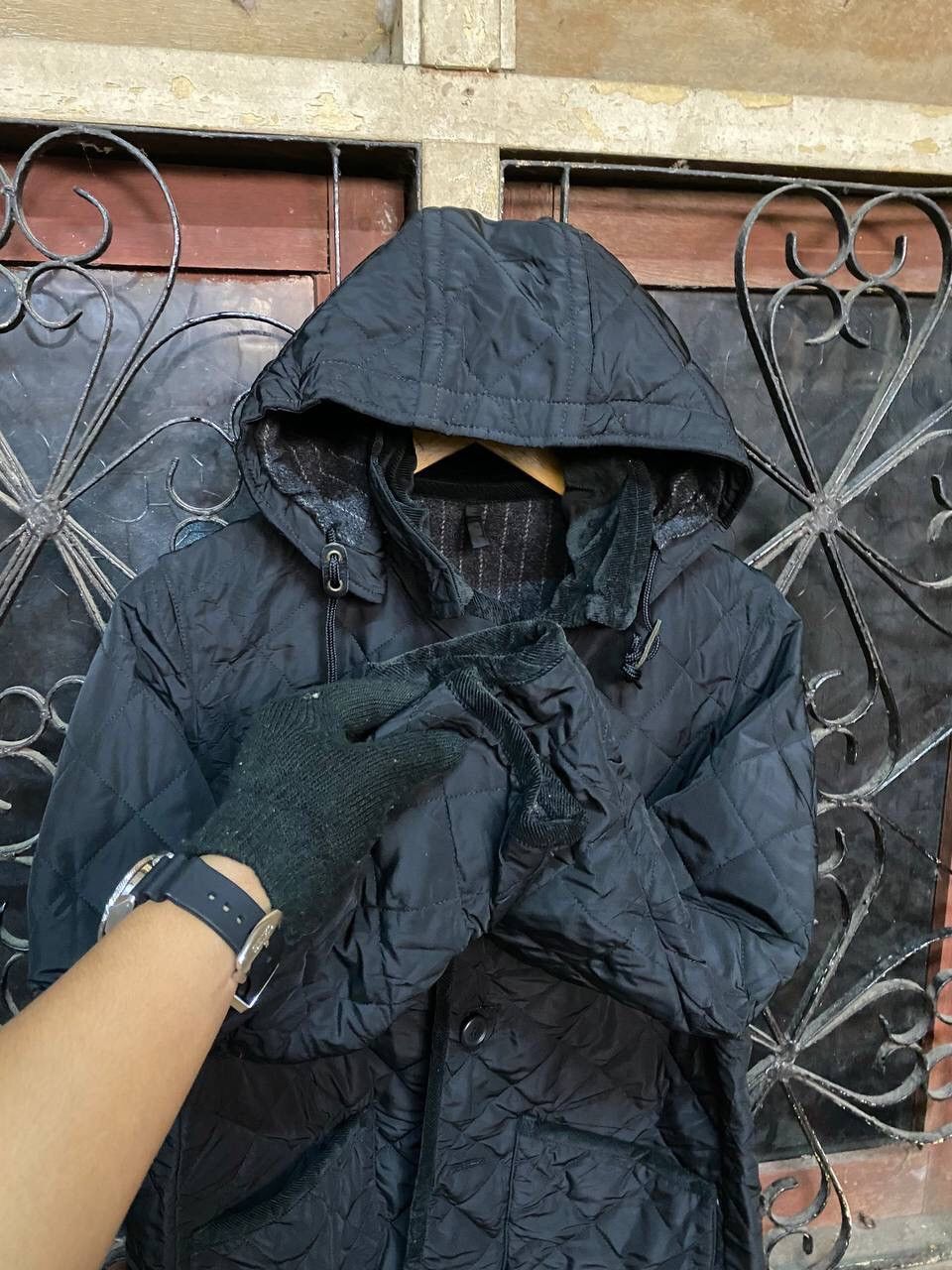 Japanese Brand LIMITED EDITION QUILTED HOODED JACKET Size US S / EU 44-46 / 1 - 8 Thumbnail