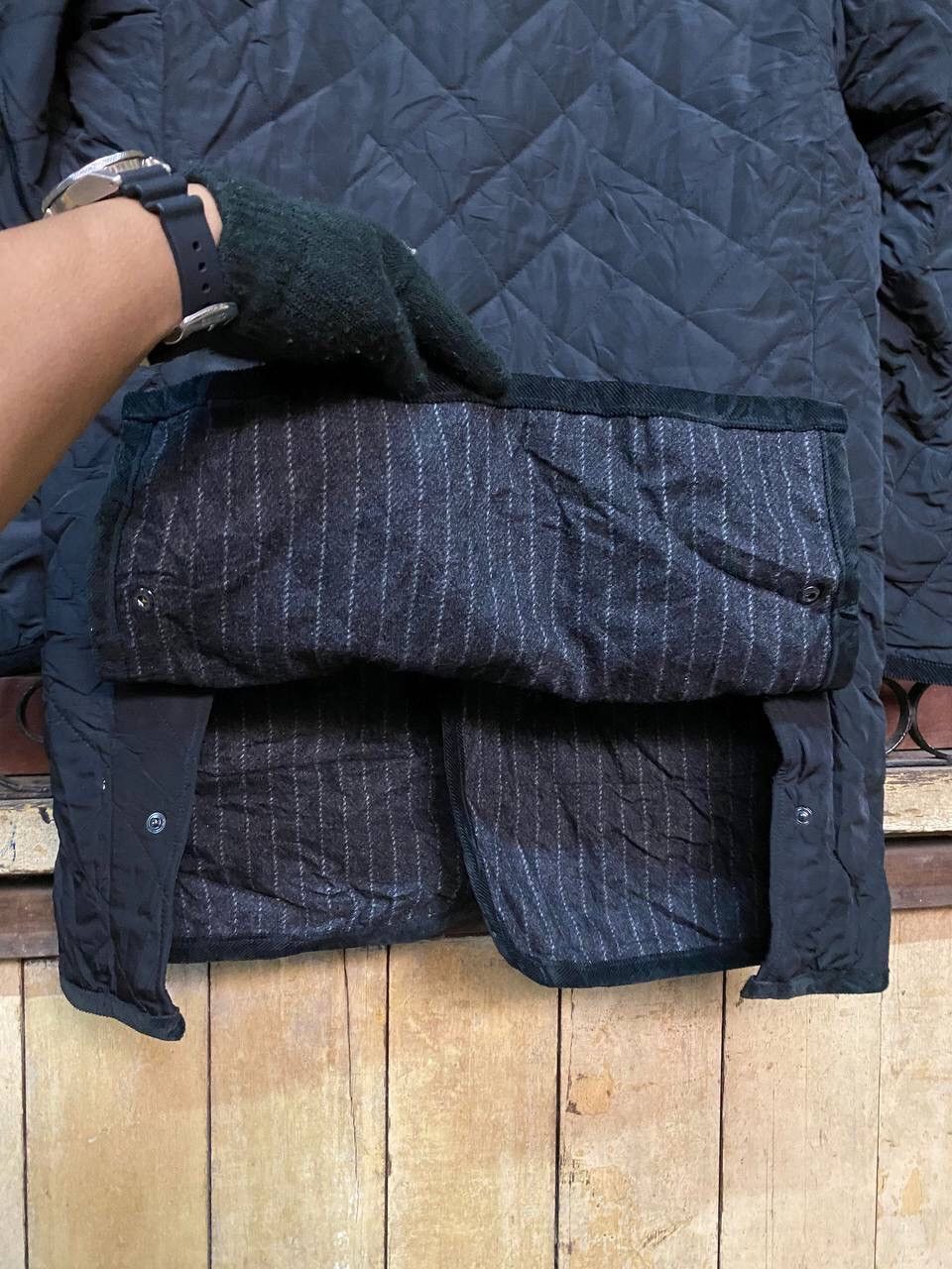 Japanese Brand LIMITED EDITION QUILTED HOODED JACKET Size US S / EU 44-46 / 1 - 10 Thumbnail