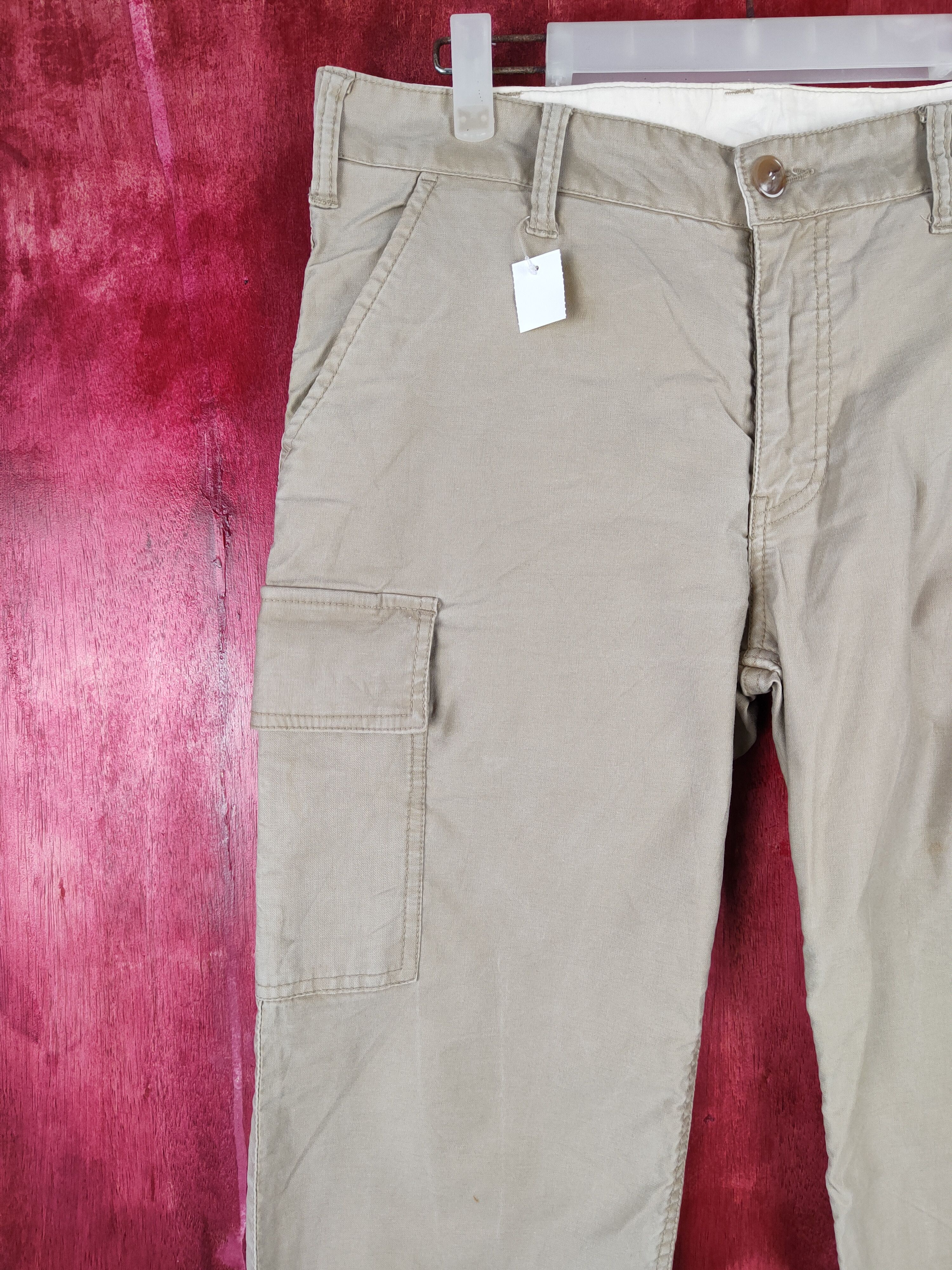 Global Work × Japanese Brand Global Work light brown multi pocket tactical pant #S358 Size US 34 / EU 50 - 5 Thumbnail