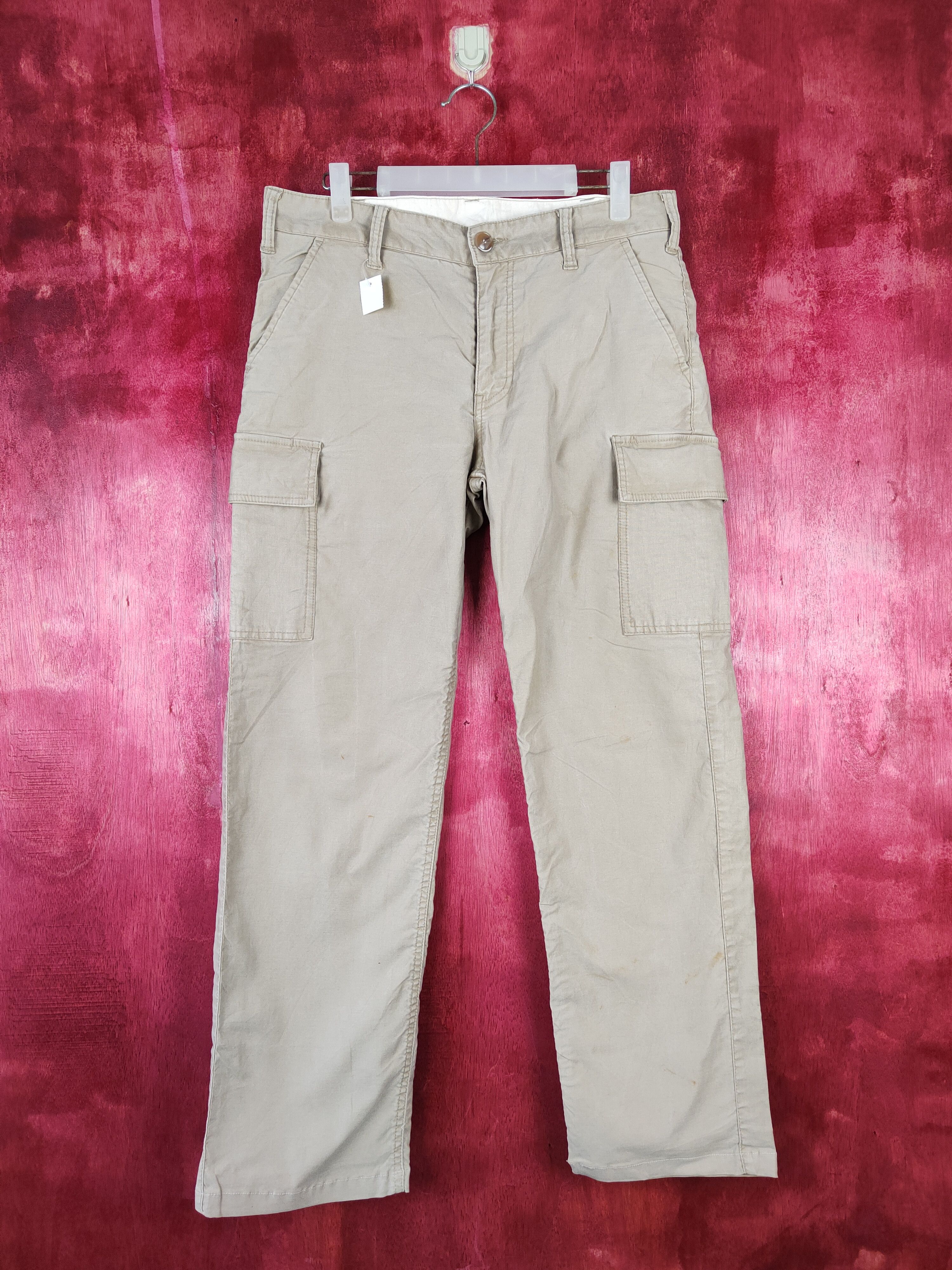 Global Work × Japanese Brand Global Work light brown multi pocket tactical pant #S358 Size US 34 / EU 50 - 1 Thumbnail