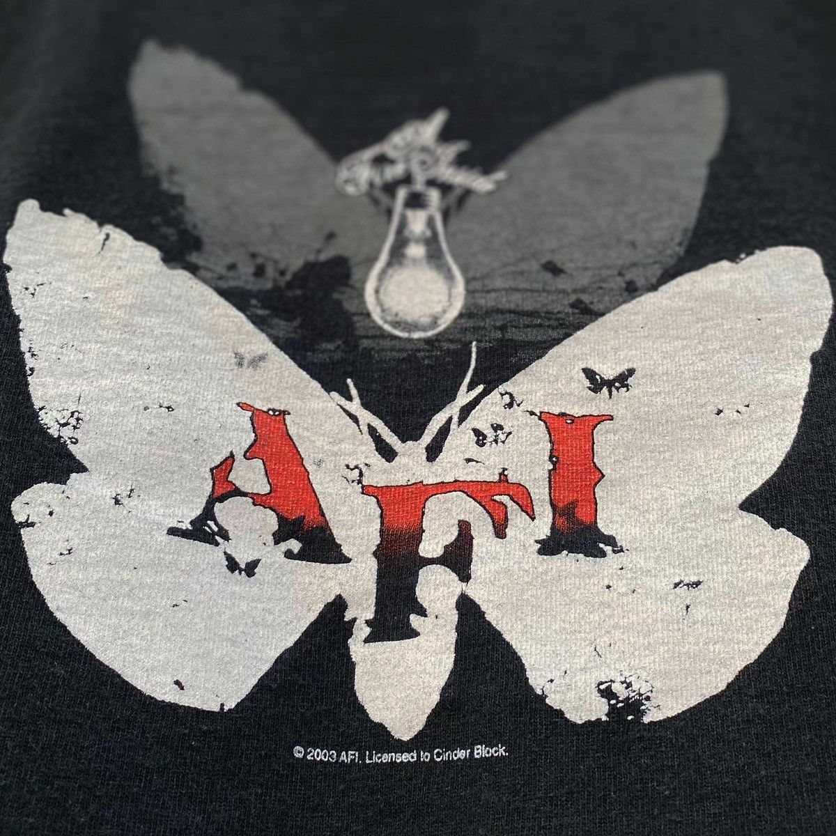 Band Tees Vintage Y2K 2003 AFI - A Fire Inside Size US M / EU 48-50 / 2 - 3 Thumbnail