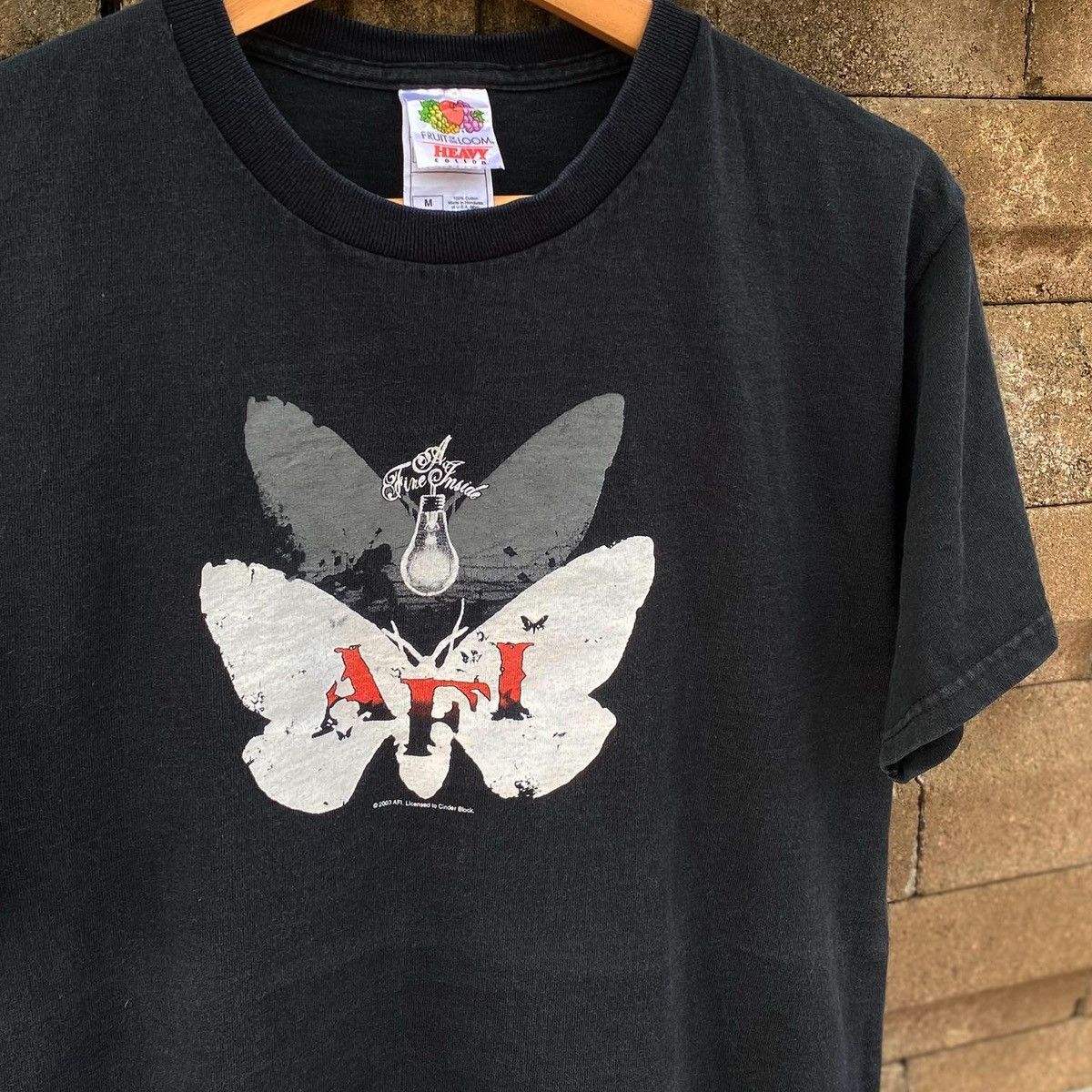 Band Tees Vintage Y2K 2003 AFI - A Fire Inside Size US M / EU 48-50 / 2 - 2 Thumbnail