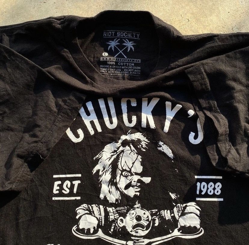 Other Chucky x Riot Society Tee (DDP / No Import Fees) Size US L / EU 52-54 / 3 - 4 Thumbnail