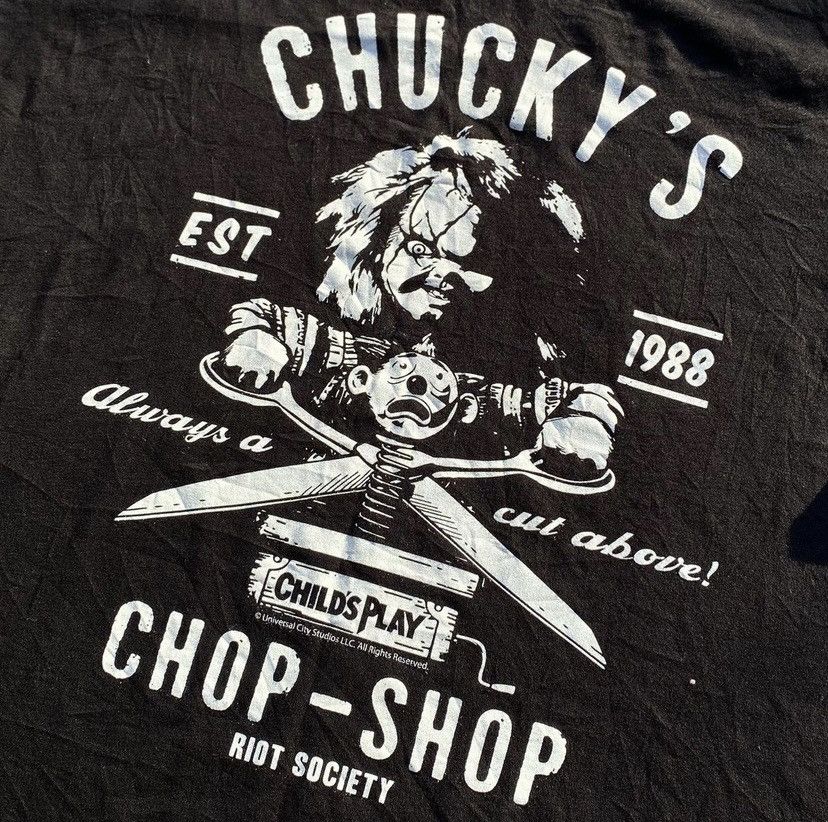 Other Chucky x Riot Society Tee (DDP / No Import Fees) Size US L / EU 52-54 / 3 - 3 Thumbnail