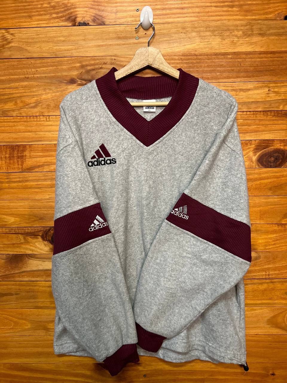 Adidas × Vintage VINTAGE ADIDAS SWEATSHIRT Size US L / EU 52-54 / 3 - 1 Thumbnail