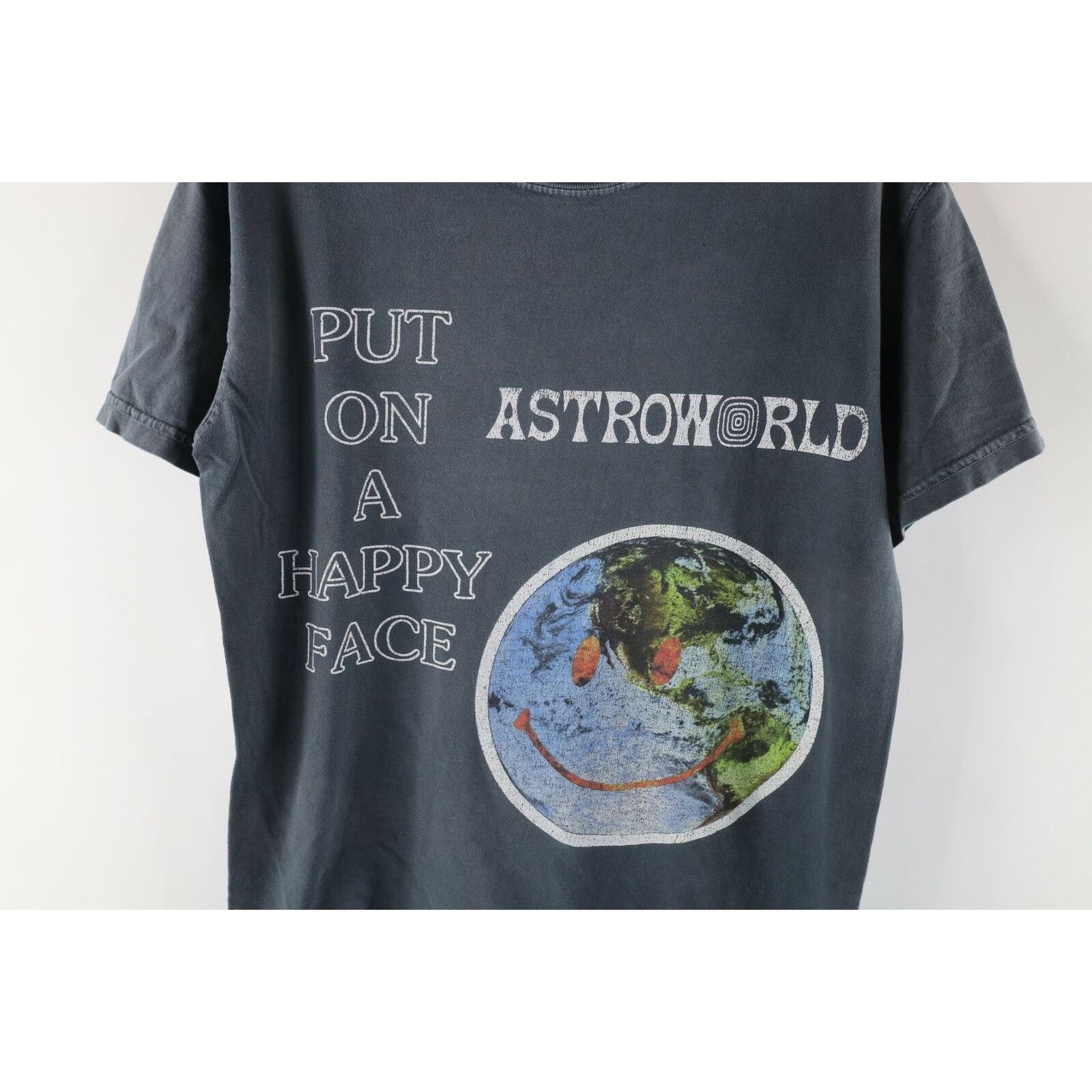 Travis Scott Astroworld Travis Scott Faded Spell Out Rap Tee T-Shirt Size US S / EU 44-46 / 1 - 5 Thumbnail