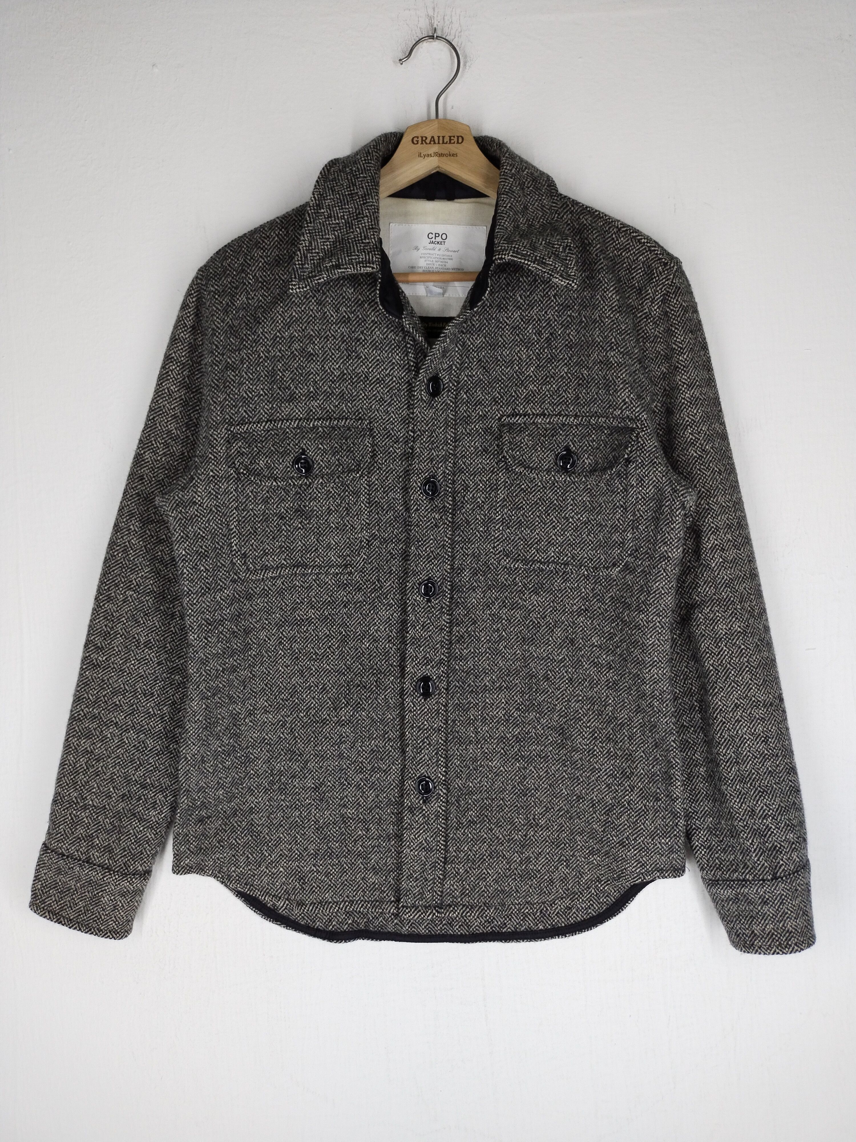 CPO CPO JACKET BY WOOLRICH THICK WOOL JACKET Size US M / EU 48-50 / 2 - 1 Thumbnail