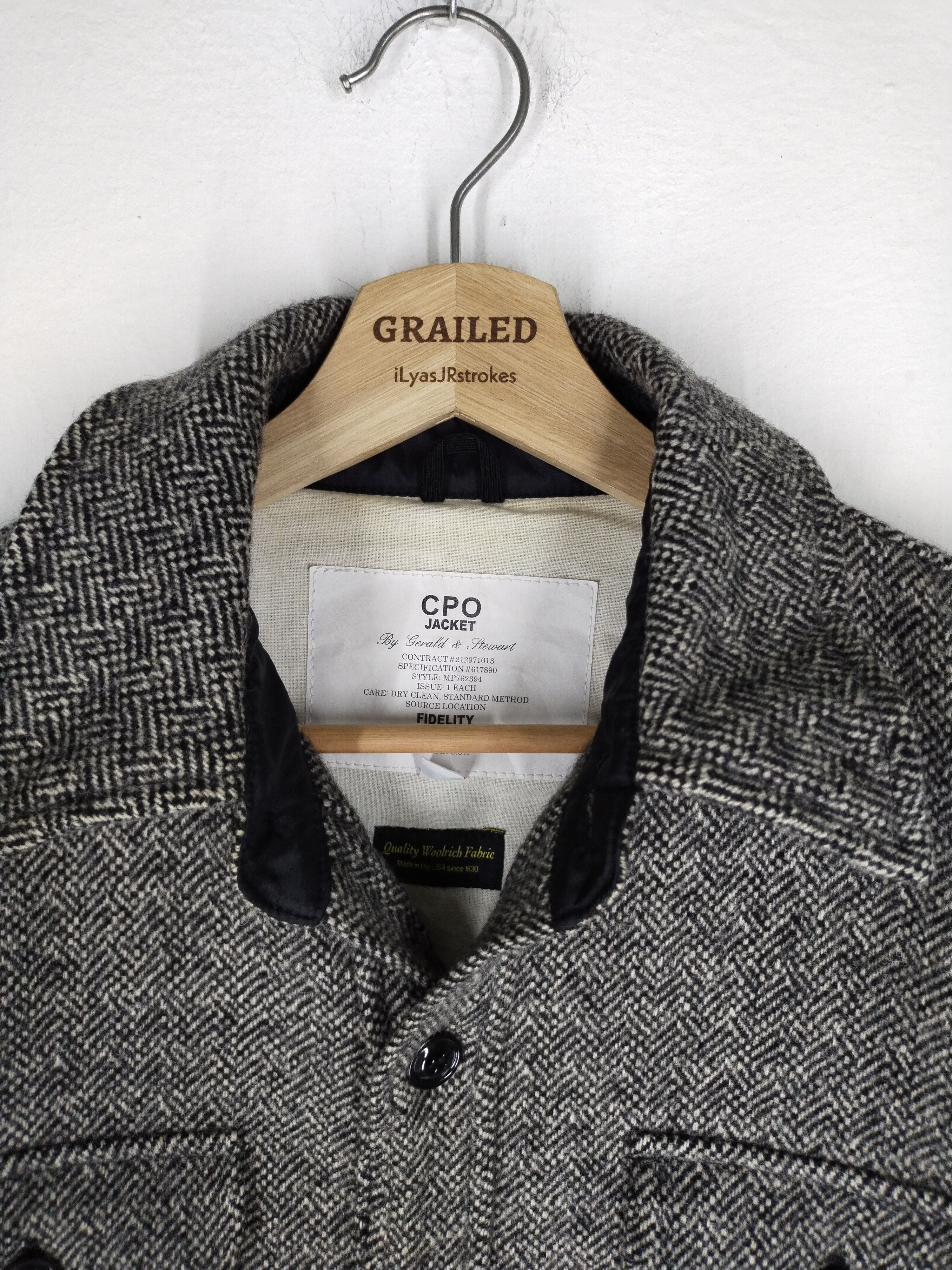 CPO CPO JACKET BY WOOLRICH THICK WOOL JACKET Size US M / EU 48-50 / 2 - 13 Thumbnail