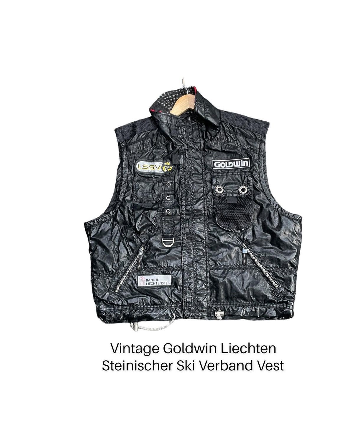Goldwin × Japanese Brand × Vintage Vintage Goldwin Liechten Steinischer Ski Verband Vest Size US XL / EU 56 / 4 - 1 Thumbnail