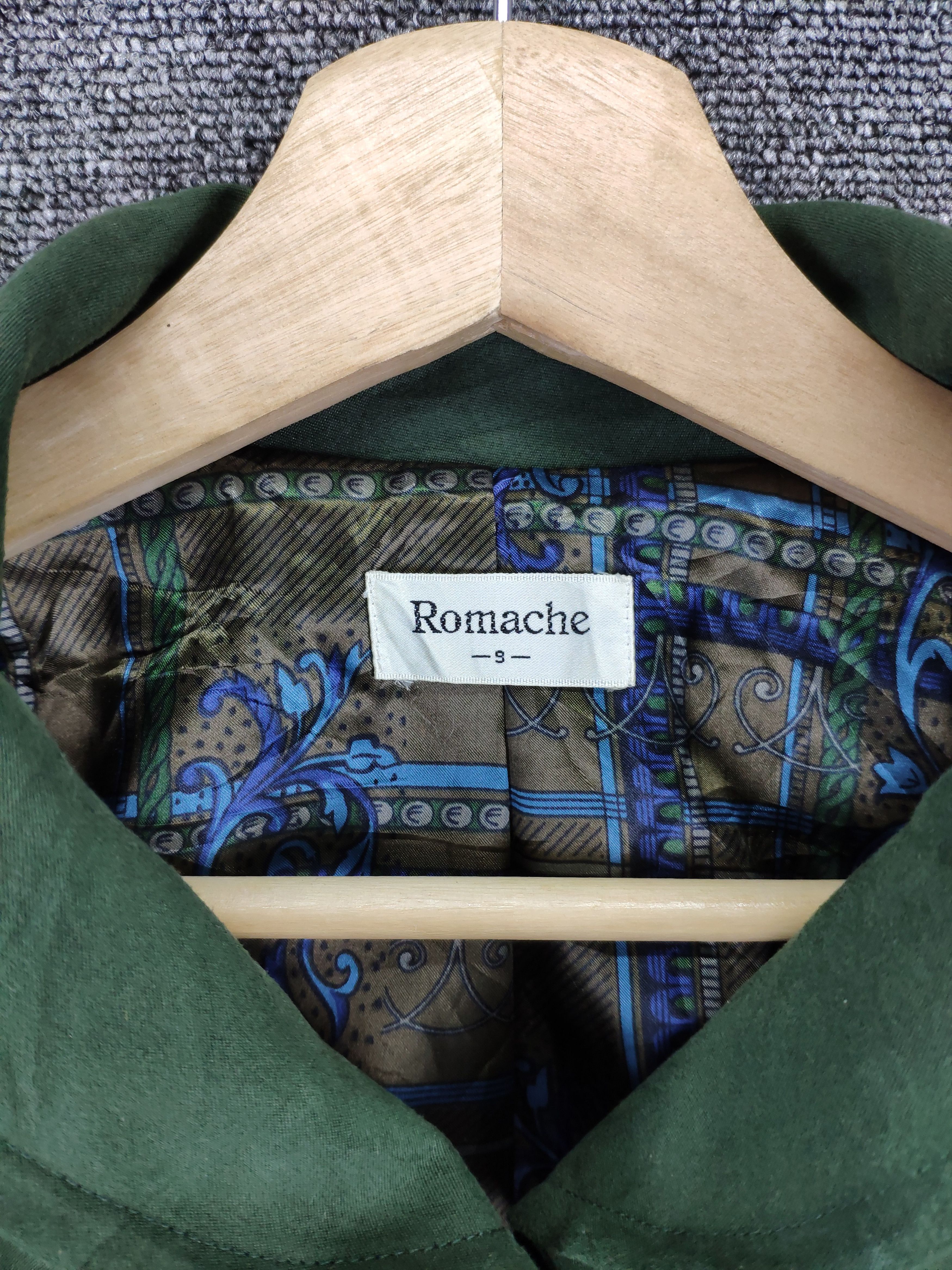 Japanese Brand × Vintage Vintage Wax Jacket Buttons Up by Romache Size US M / EU 48-50 / 2 - 7 Thumbnail