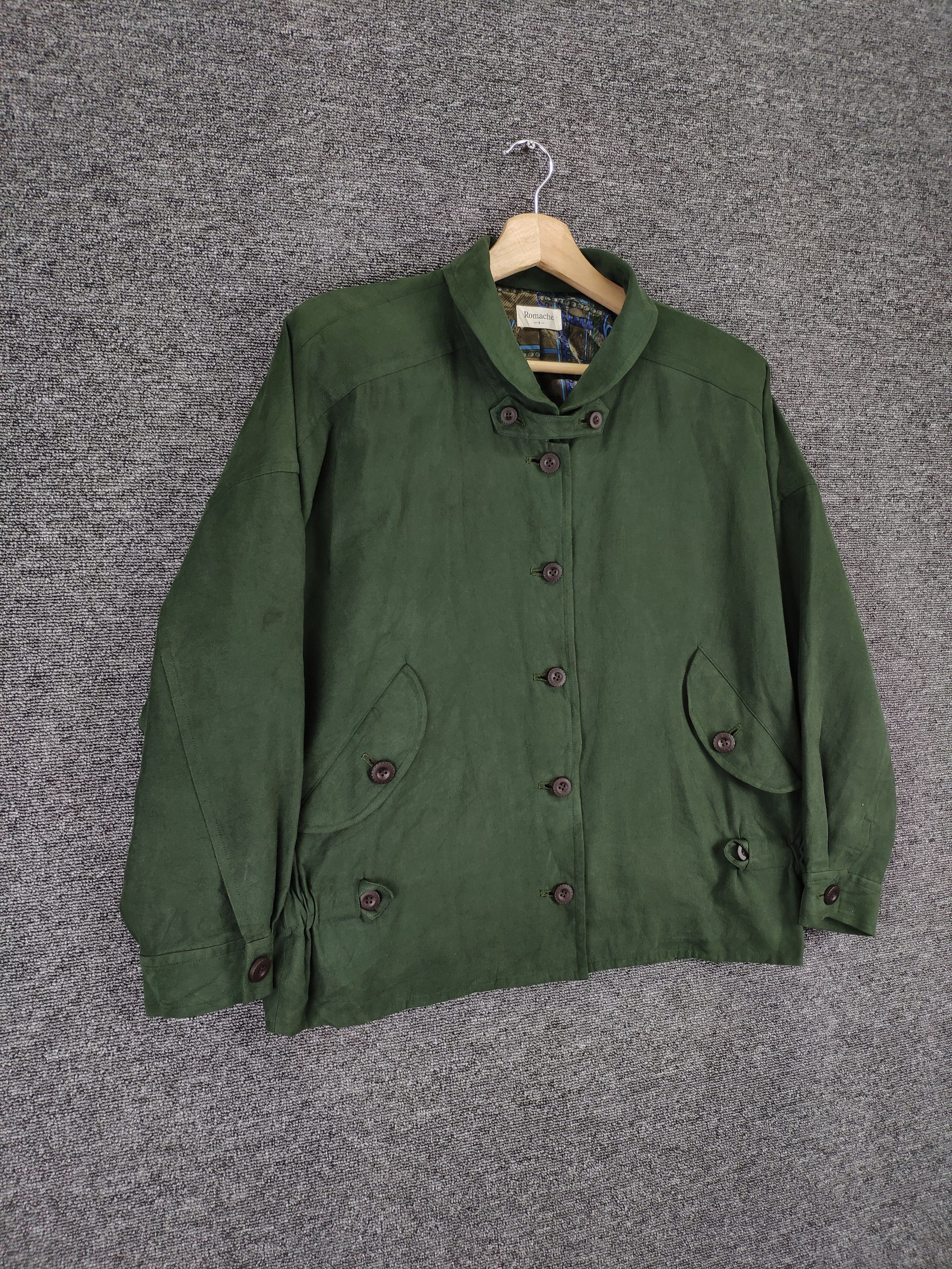 Japanese Brand × Vintage Vintage Wax Jacket Buttons Up by Romache Size US M / EU 48-50 / 2 - 3 Thumbnail