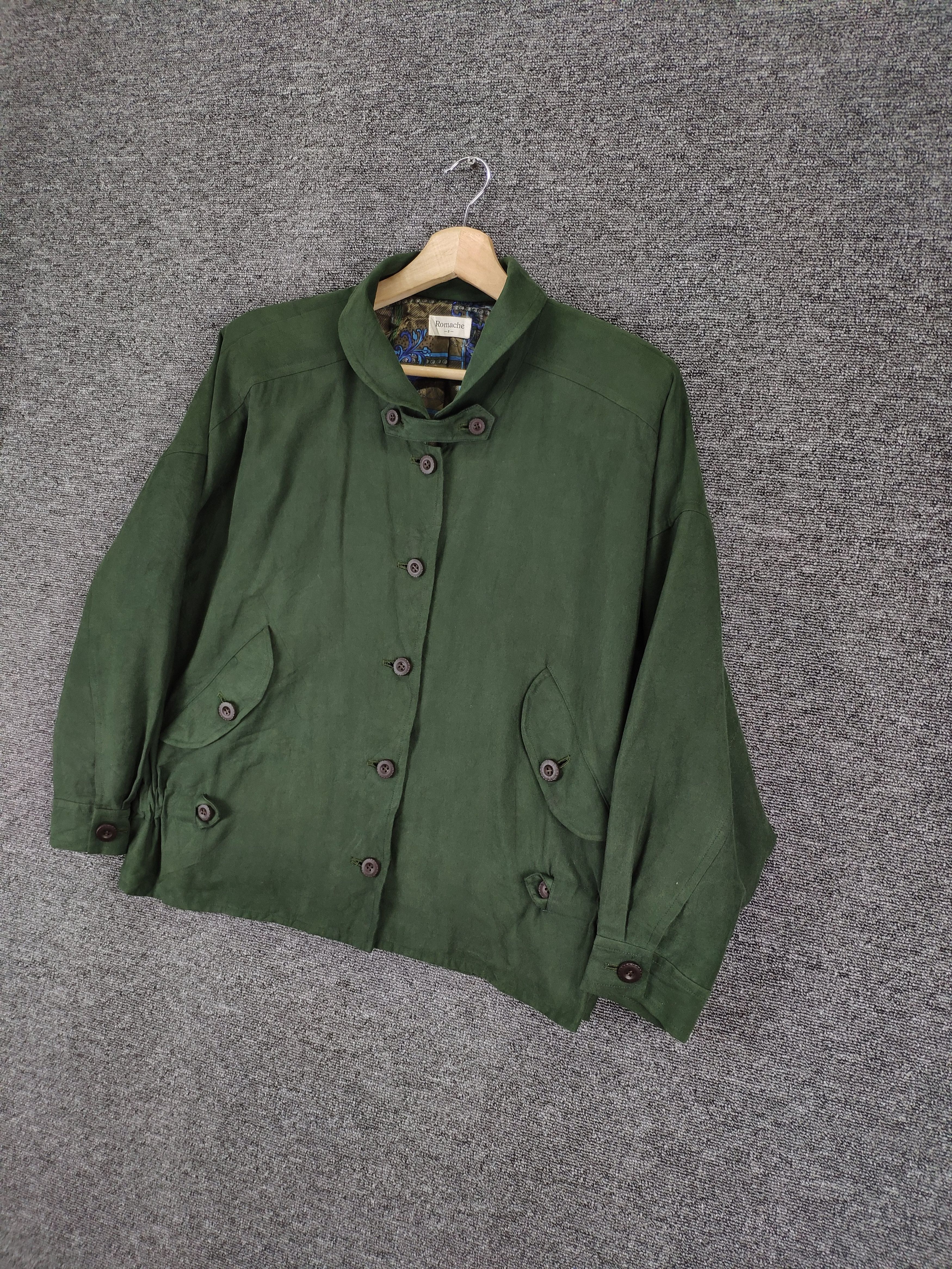 Japanese Brand × Vintage Vintage Wax Jacket Buttons Up by Romache Size US M / EU 48-50 / 2 - 2 Thumbnail