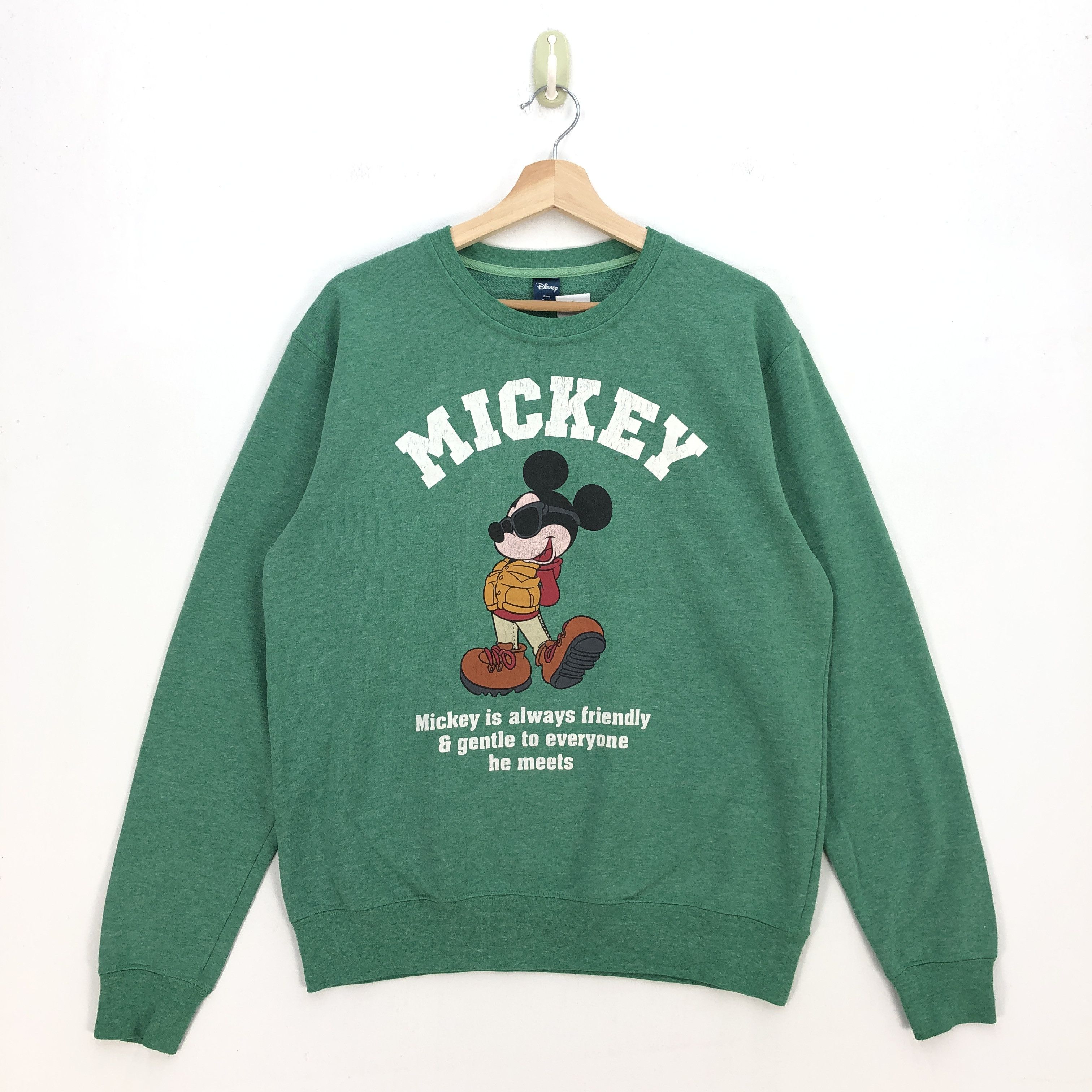Cartoon Network Mickey Mouse Sweatshirt Sweater Disney Cartoon Jumper Size US M / EU 48-50 / 2 - 1 Thumbnail