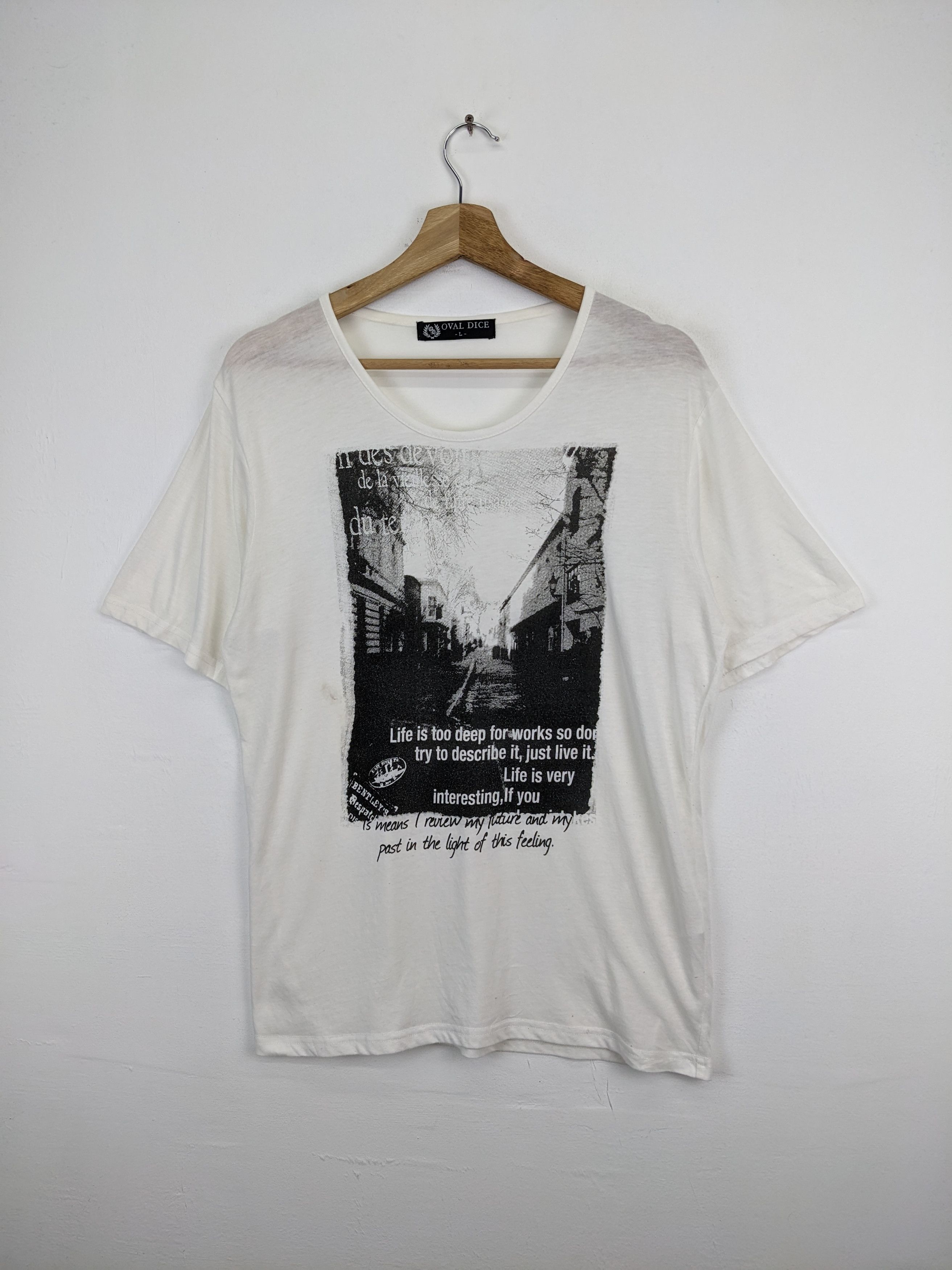 Designer × Vintage Vintage Oval Dice Printed Shirt Size US M / EU 48-50 / 2 - 1 Thumbnail