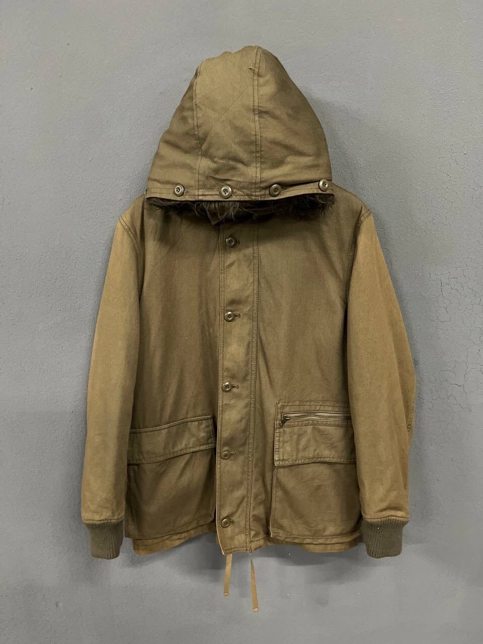PPFM JACKET HOODIE FAUX FUR