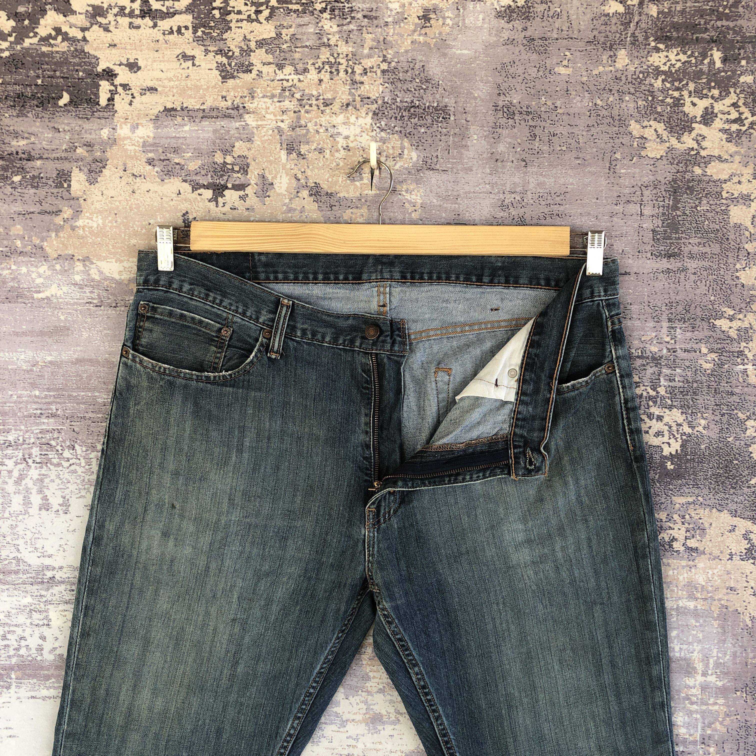 Levi's × Vintage Vintage Levis 559 Jeans Levi's Baggy Stone Wash Denim Size US 40 / EU 56 - 6 Thumbnail
