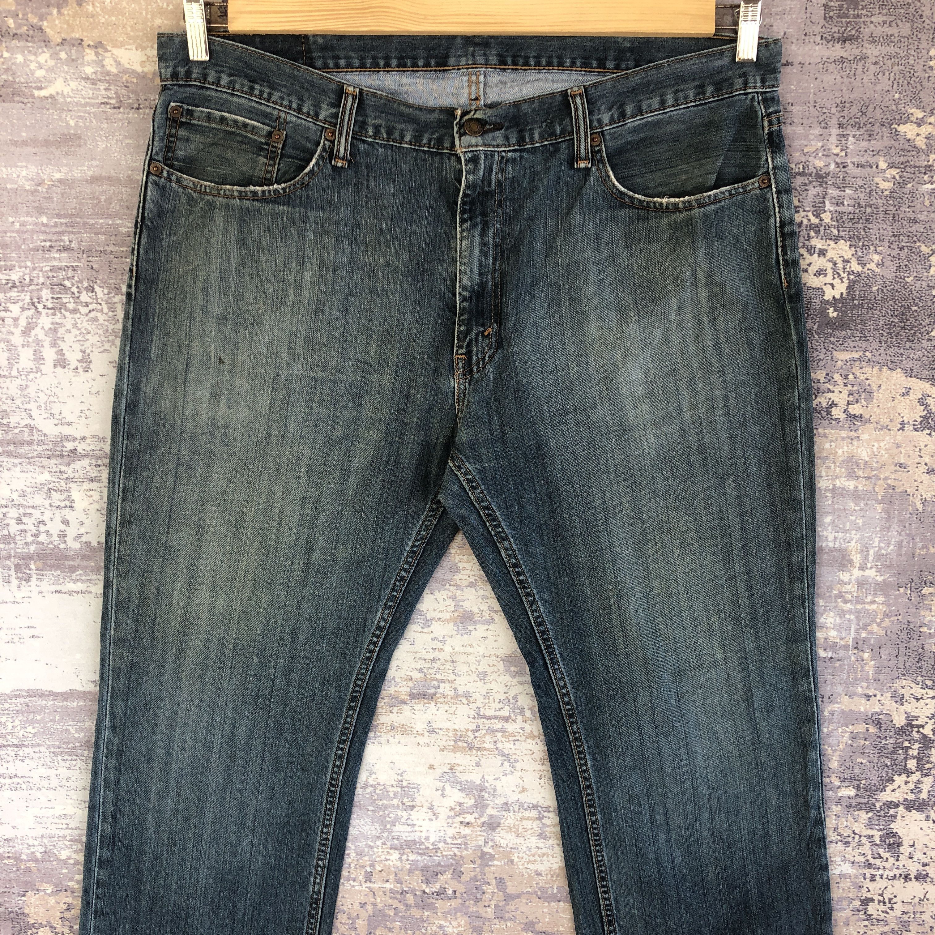 Levi's × Vintage Vintage Levis 559 Jeans Levi's Baggy Stone Wash Denim Size US 40 / EU 56 - 3 Thumbnail